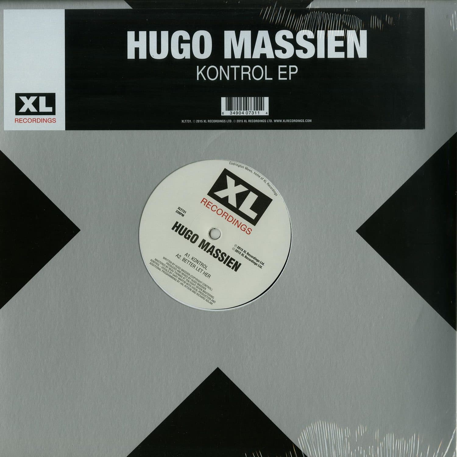 Hugo Massien - KONTROL EP
