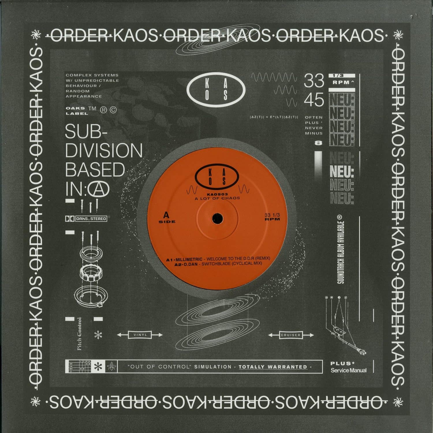 Millimetric / D.Dan / Schacke / Hadone - A LOT OF CHAOS