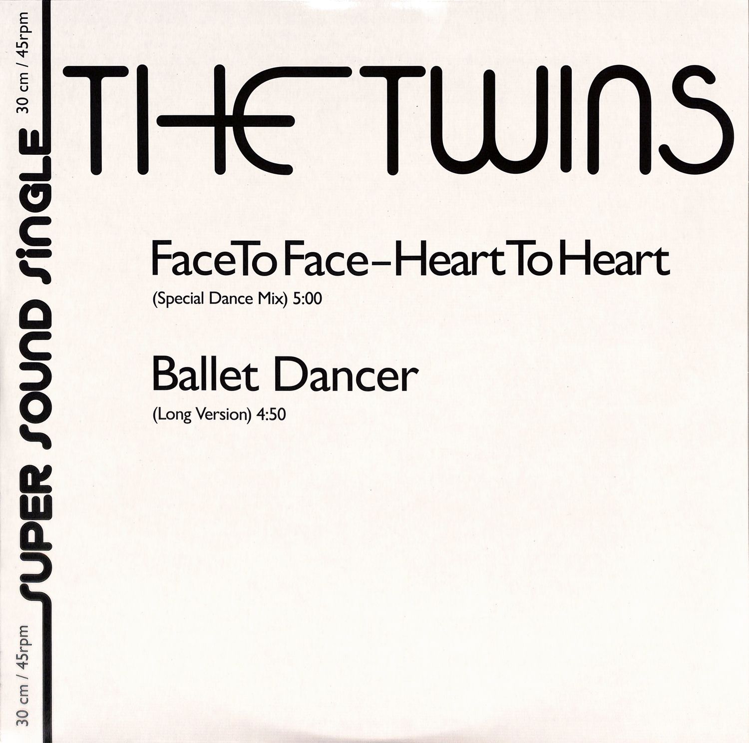 The Twins - FACE TO FACE / BALLET DANCER