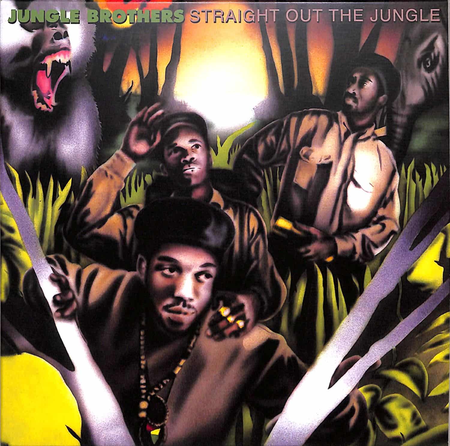 Jungle Brothers - STRAIGHT OUT OF THE JUNGLE BLACK IS BLACK 