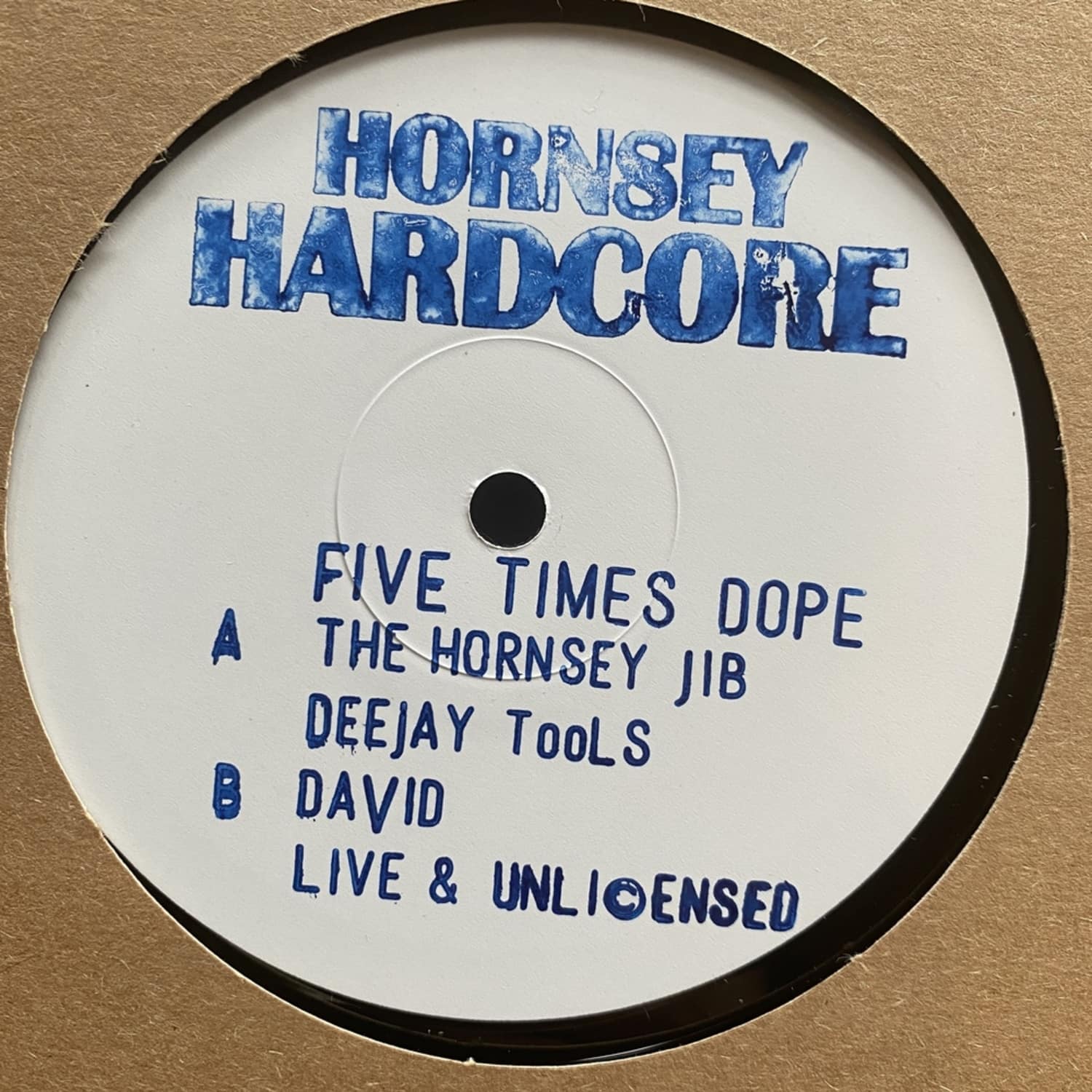Hornsey Hardcore - FIVE TIMES DOPE