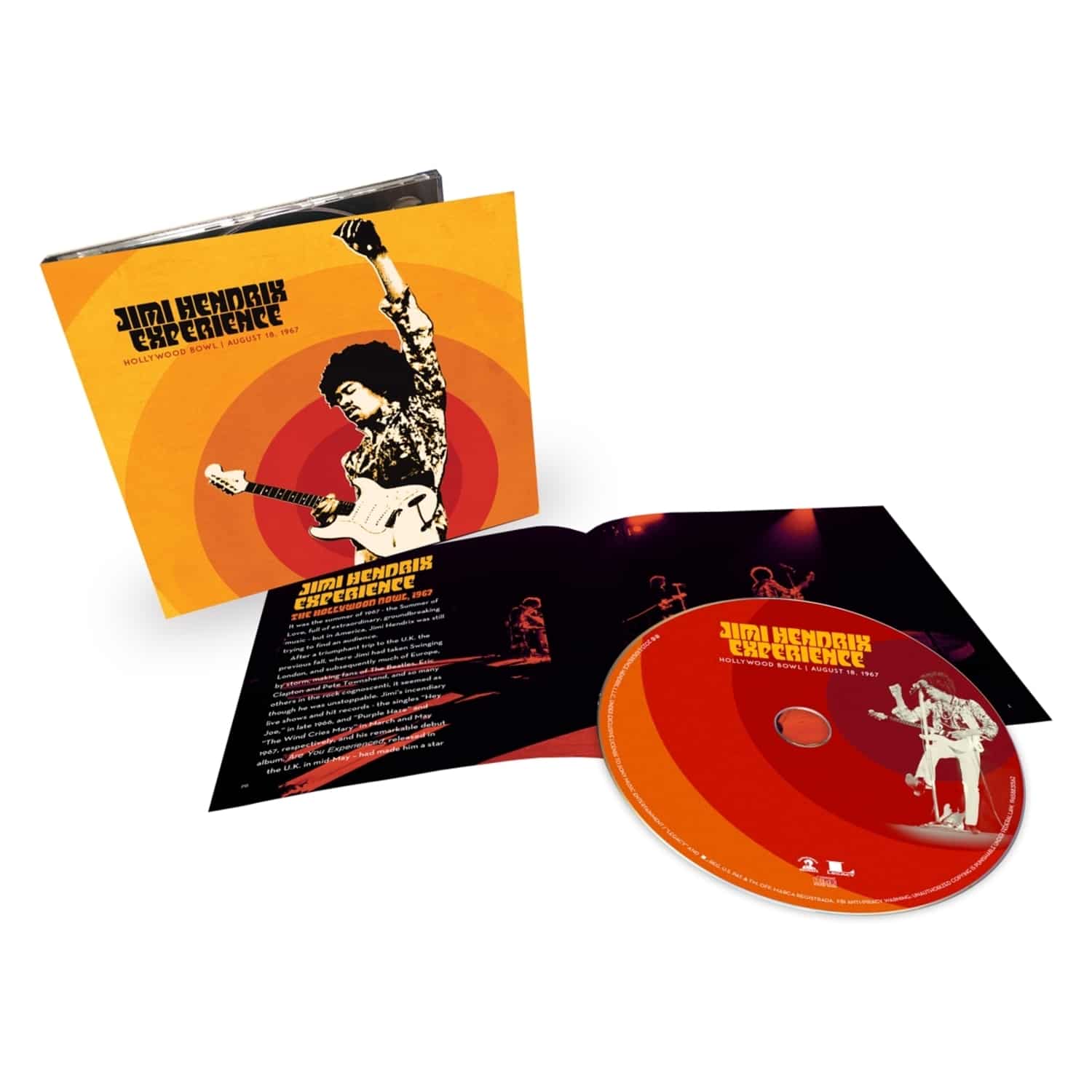 Hendrix, Jimi, The Experience - JIMI HENDRIX EXPERIENCE: LIVE AT THE HOLLYWOOD BOW 