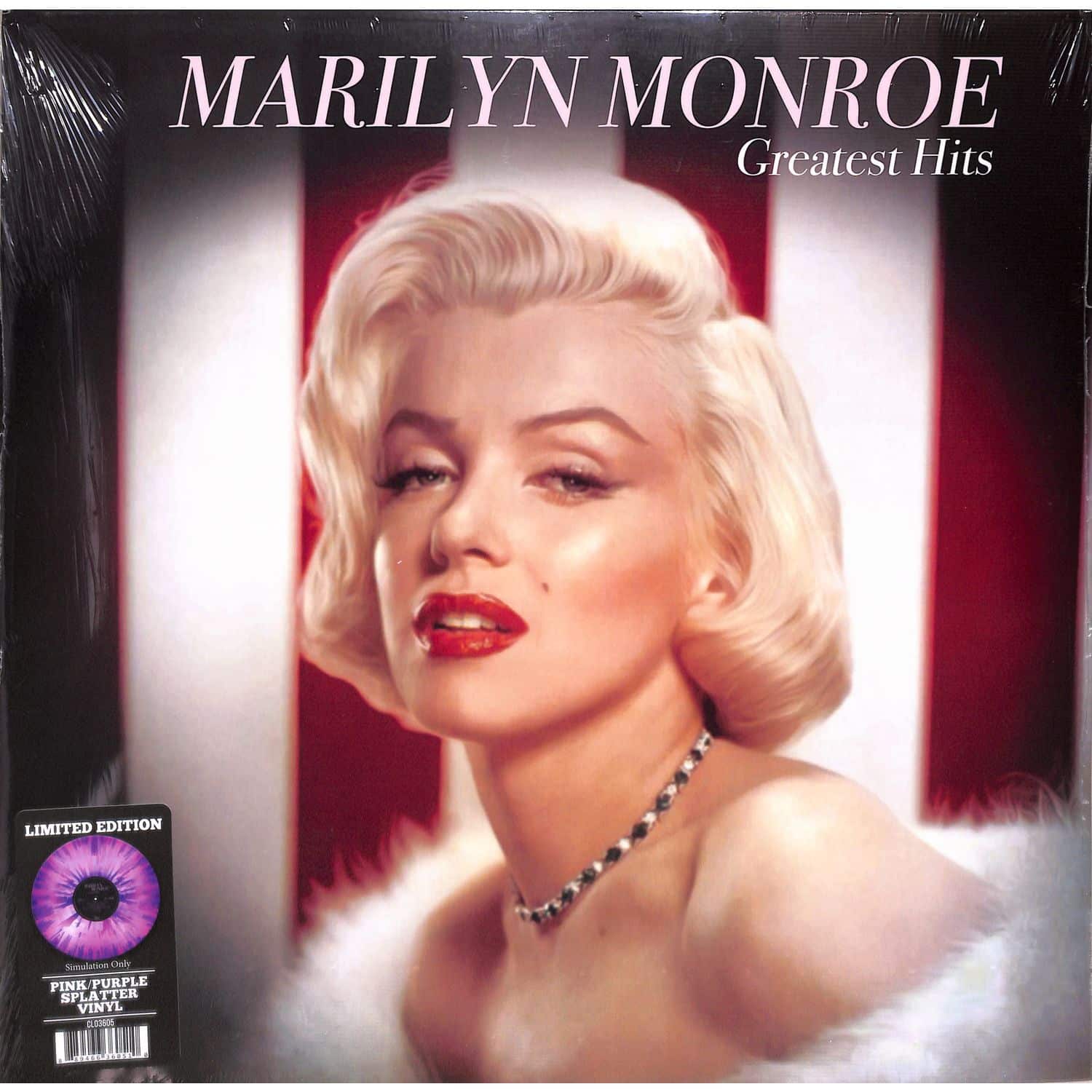 Marilyn Monroe - GREATEST HITS PINK PURPLE SPLATTER 