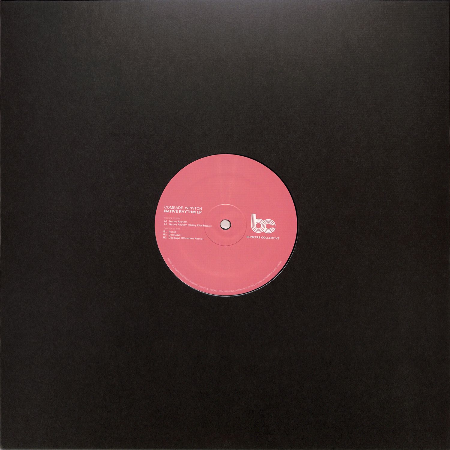 Comrade Winston - NATIVE RHYTHM EP