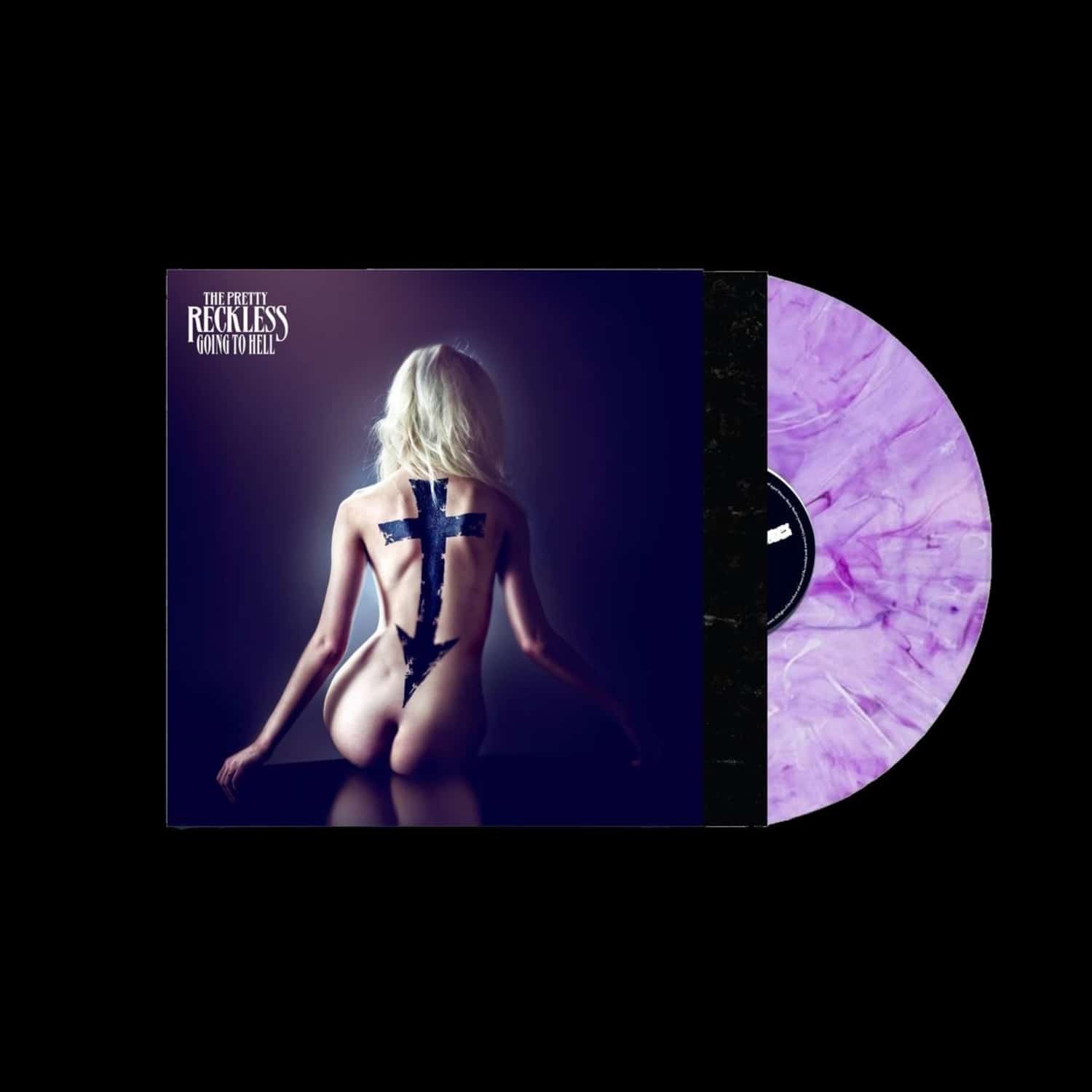 The Pretty Reckless - GOING TO HELL - WHITE / PURPLE MARBLED 