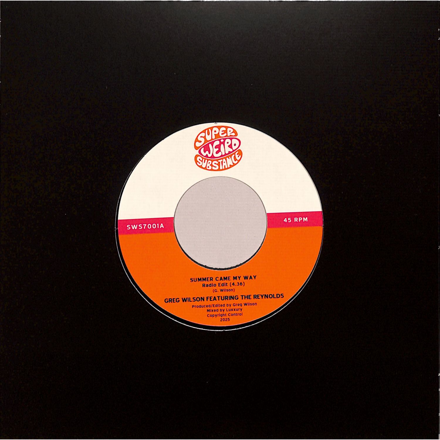 Greg Wilson Featuring The Reynolds - SUMMER CAME MY WAY 