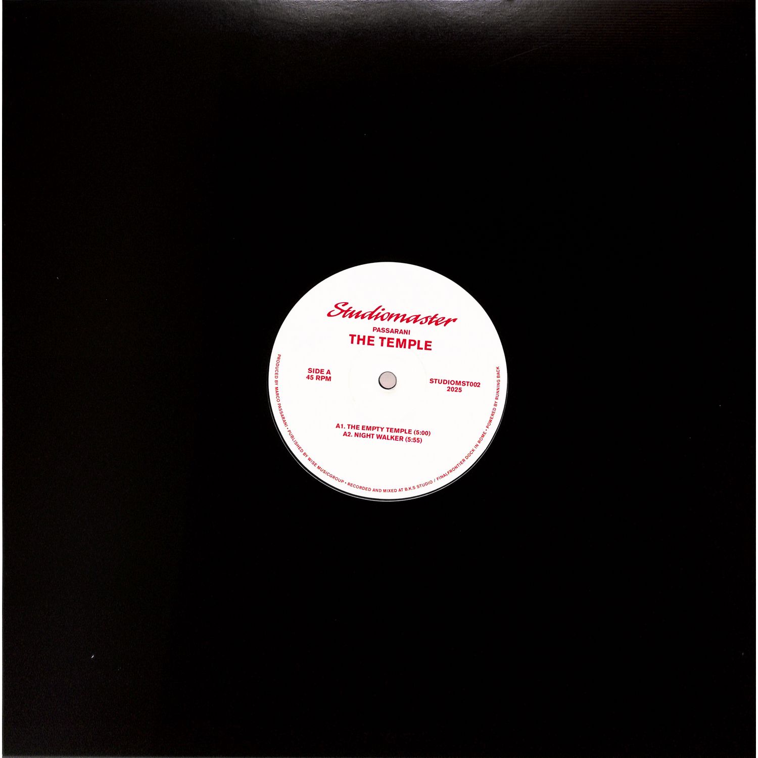 Marco Passarani - THE TEMPLE