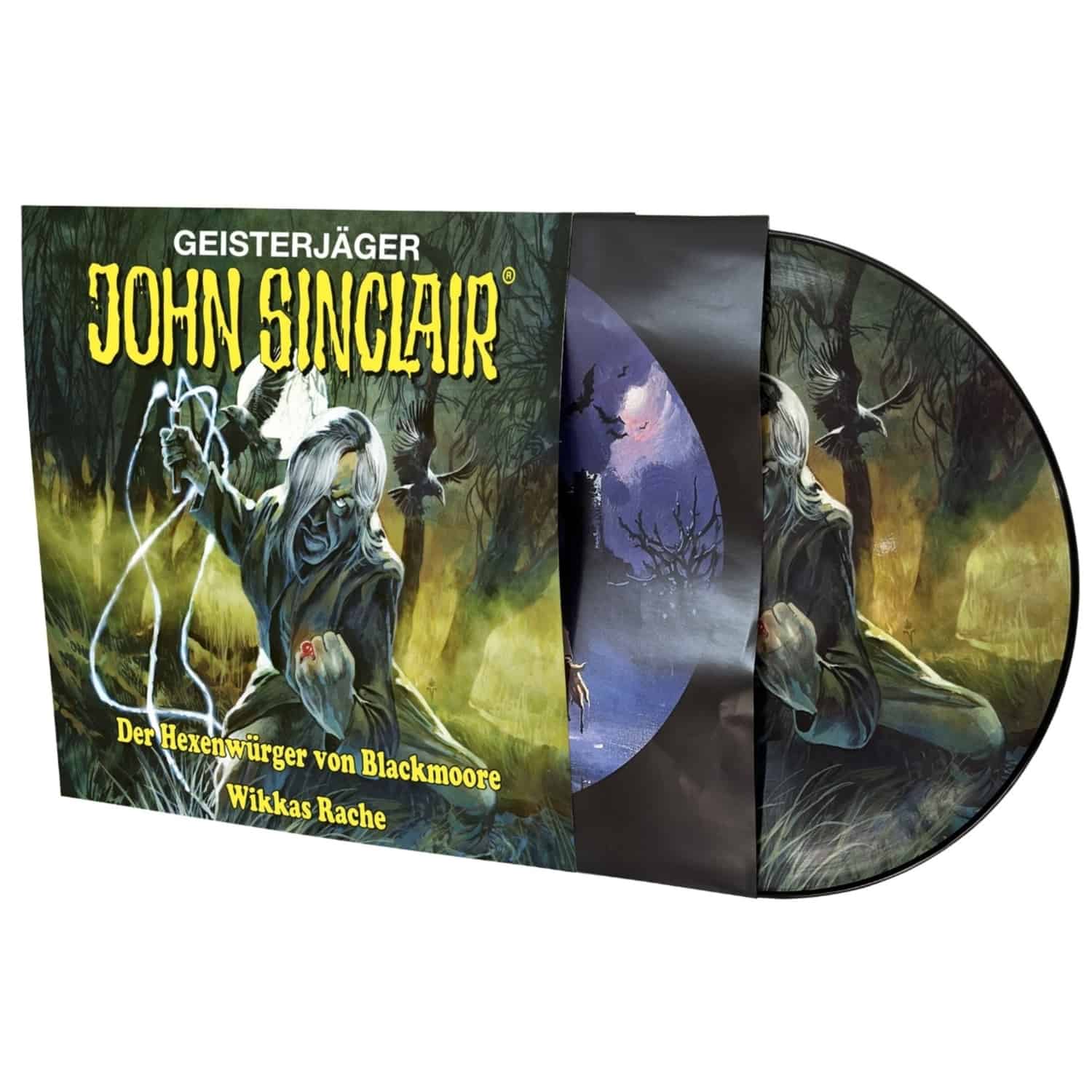 John Sinclair - Picture Vinyl - DER HEXENWRGER VON BLACKMOORE; WIKKAS RACHEL 