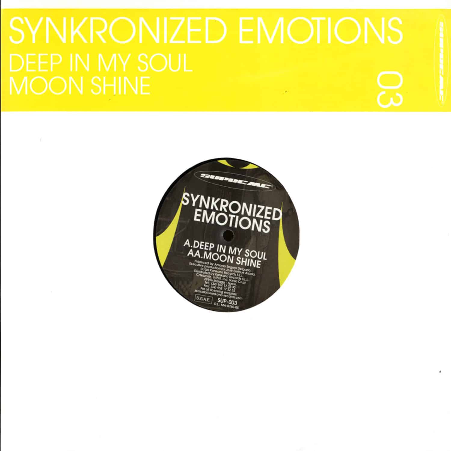 Synkronized Emotions - DEEP IN MY SOUL / MOON SHINE