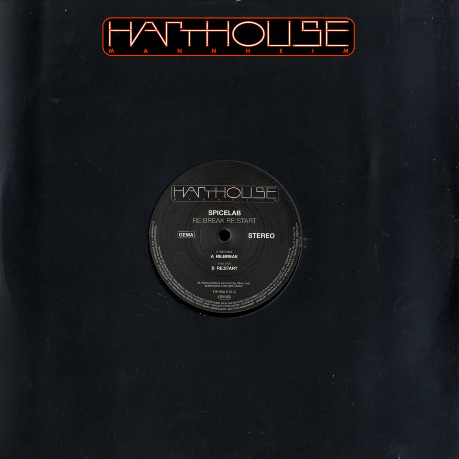 Spicelab aka Oliver Lieb - Re:Break Re:Start