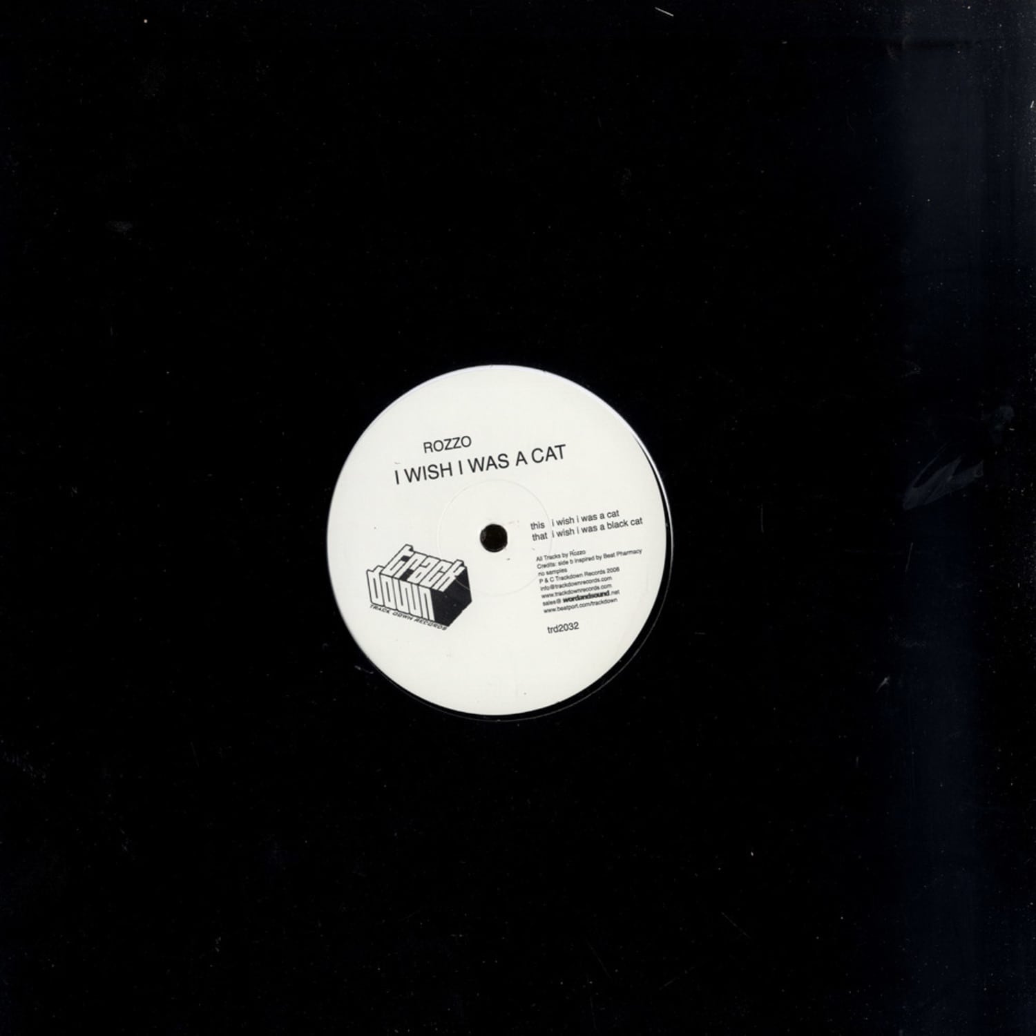 Rozzo - I WANT TO BE A CAT / I WANT TO BE A BLAKKAT