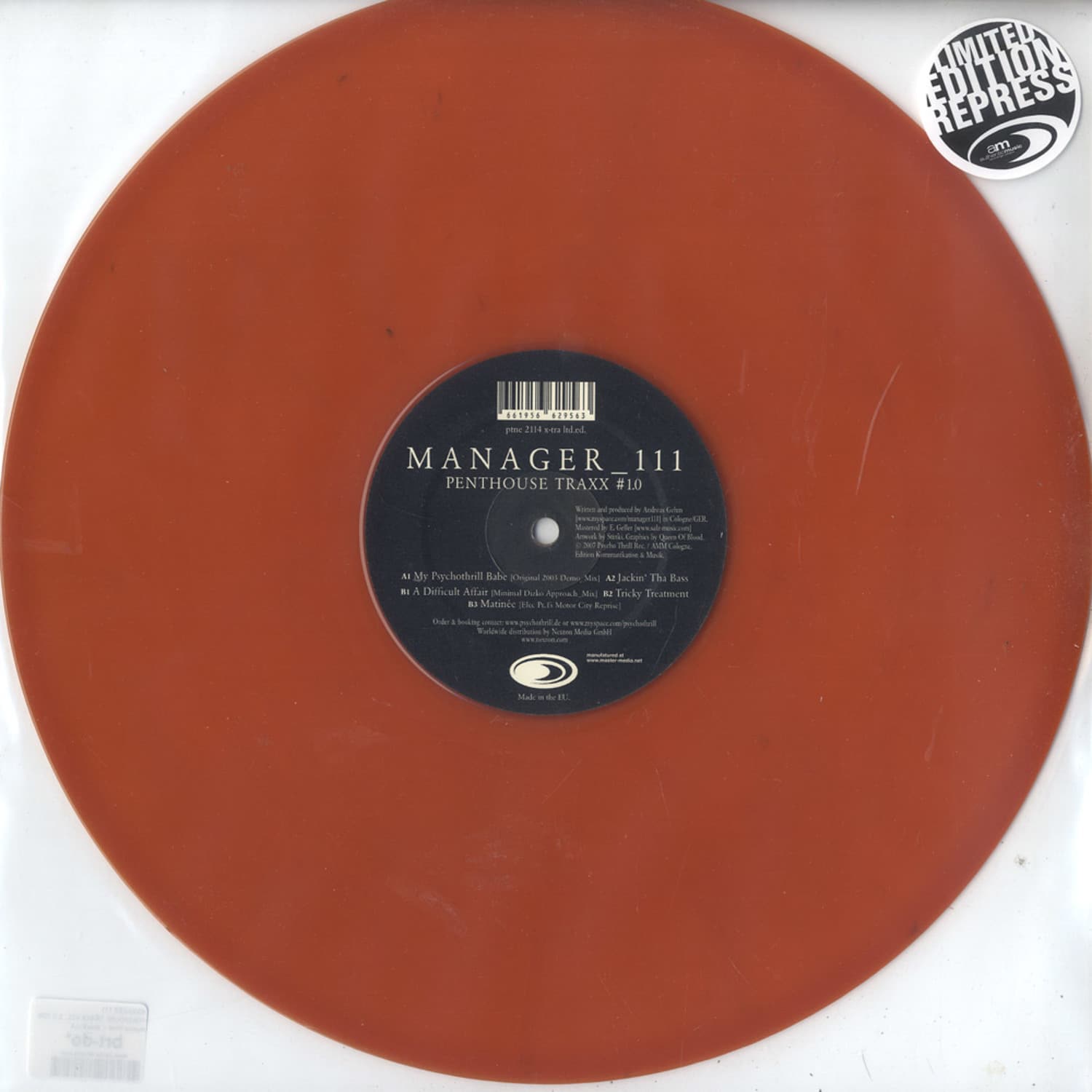 Manager 111 - PENTHOUSE TRAXX VOL. 1.0 