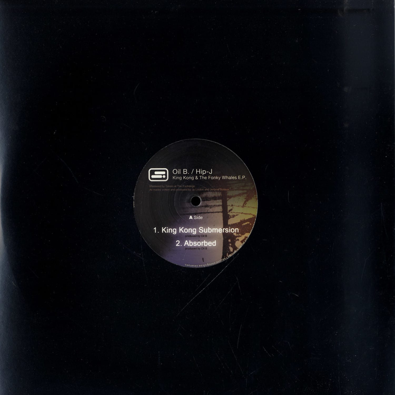 Hip- J / Oil -B - KINGKONG AND THE FUNKY WHALES EP