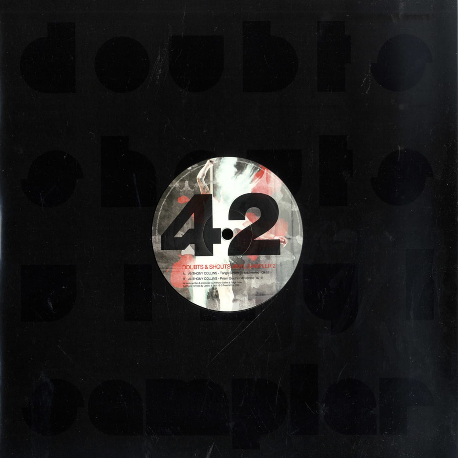 Anthony Collins - DOUBTS & SHOUTS VINYL SAMPLER 02 EP - THE REMIXES