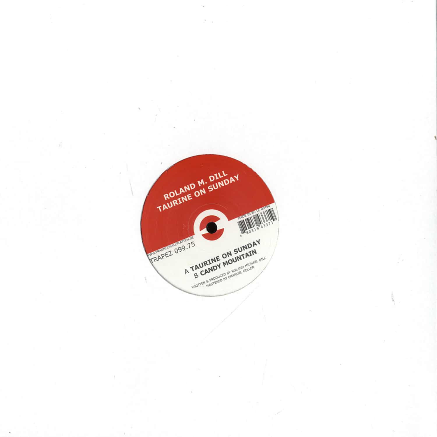 Roland M. Dill - TAURINE ON SUNDAY