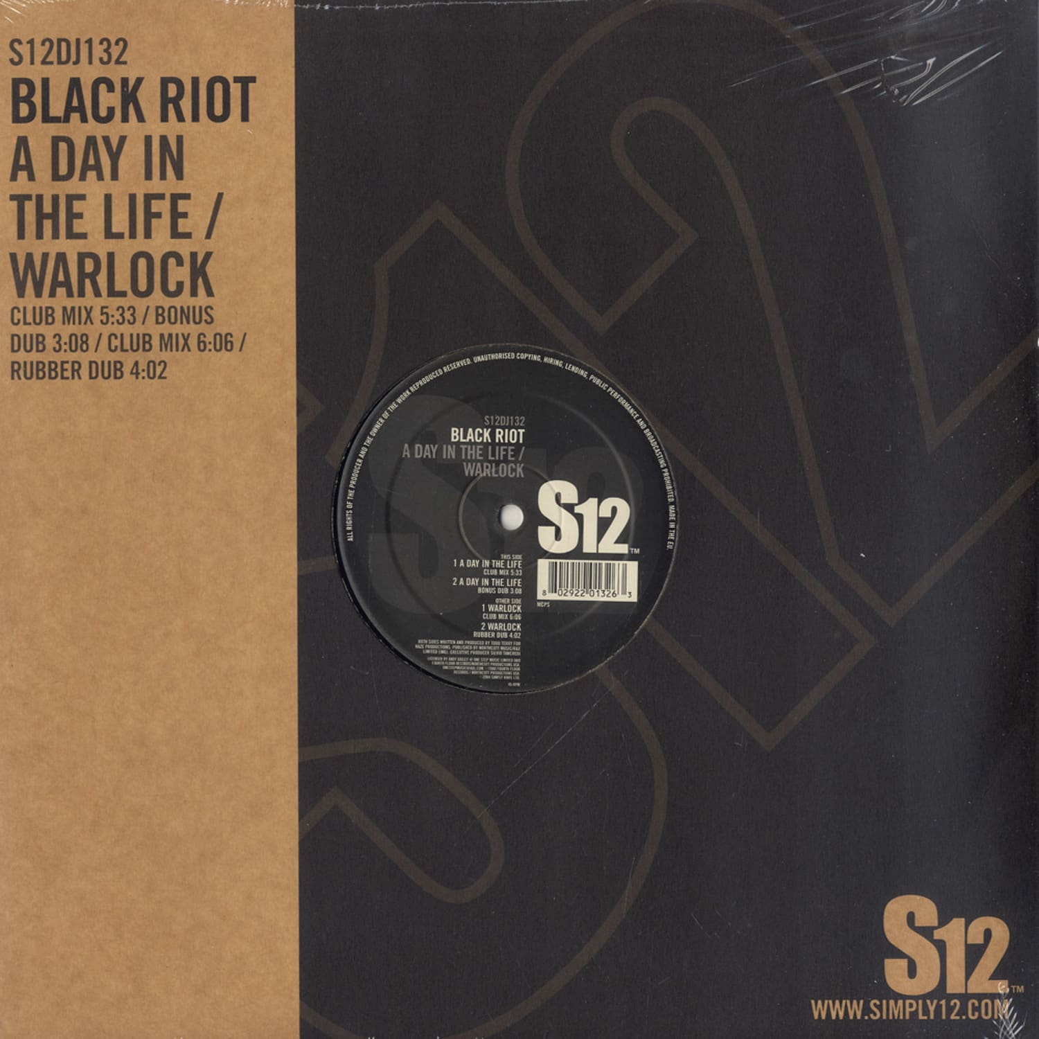 Black Riot - A DAY IN A LIFE
