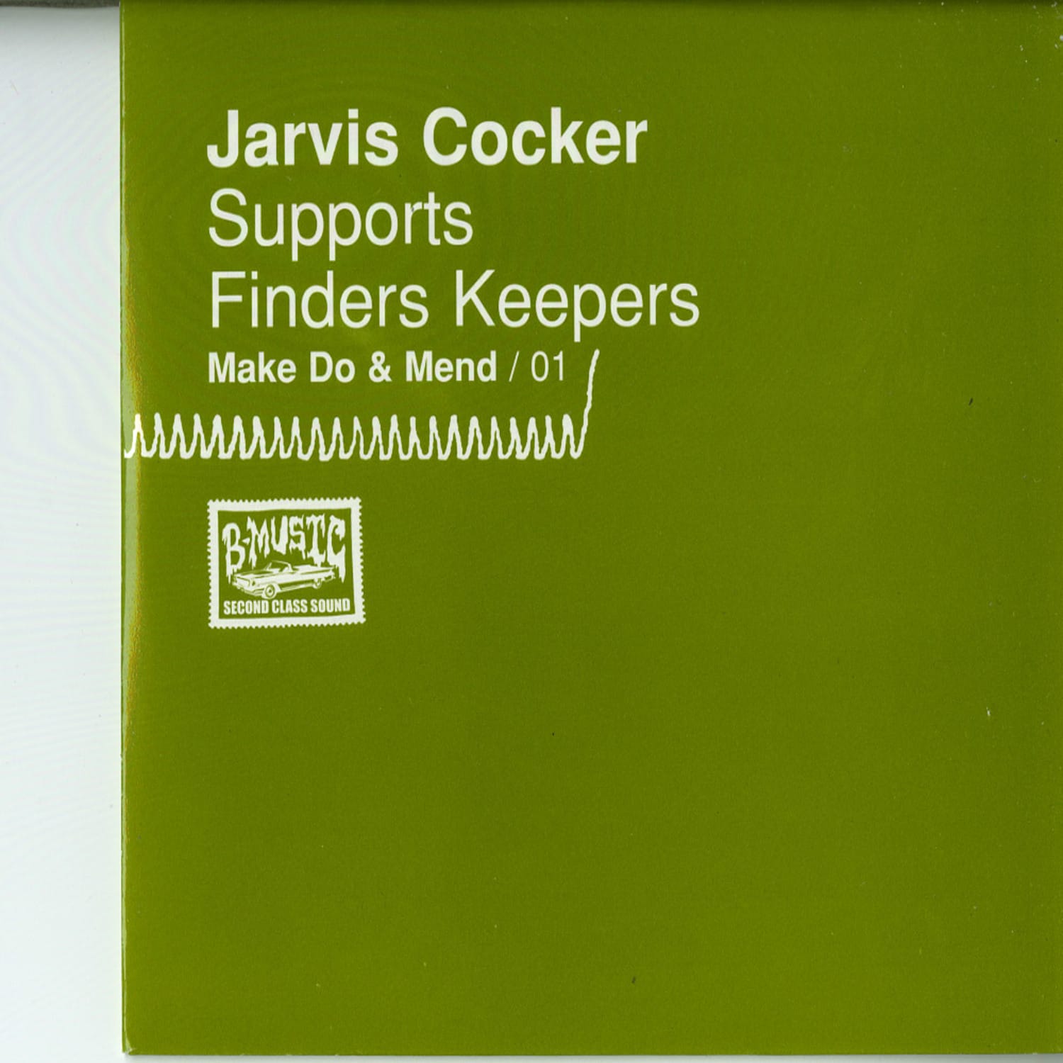 Jarvis Cocker - MAKE DO AND MEND VOL. 1 