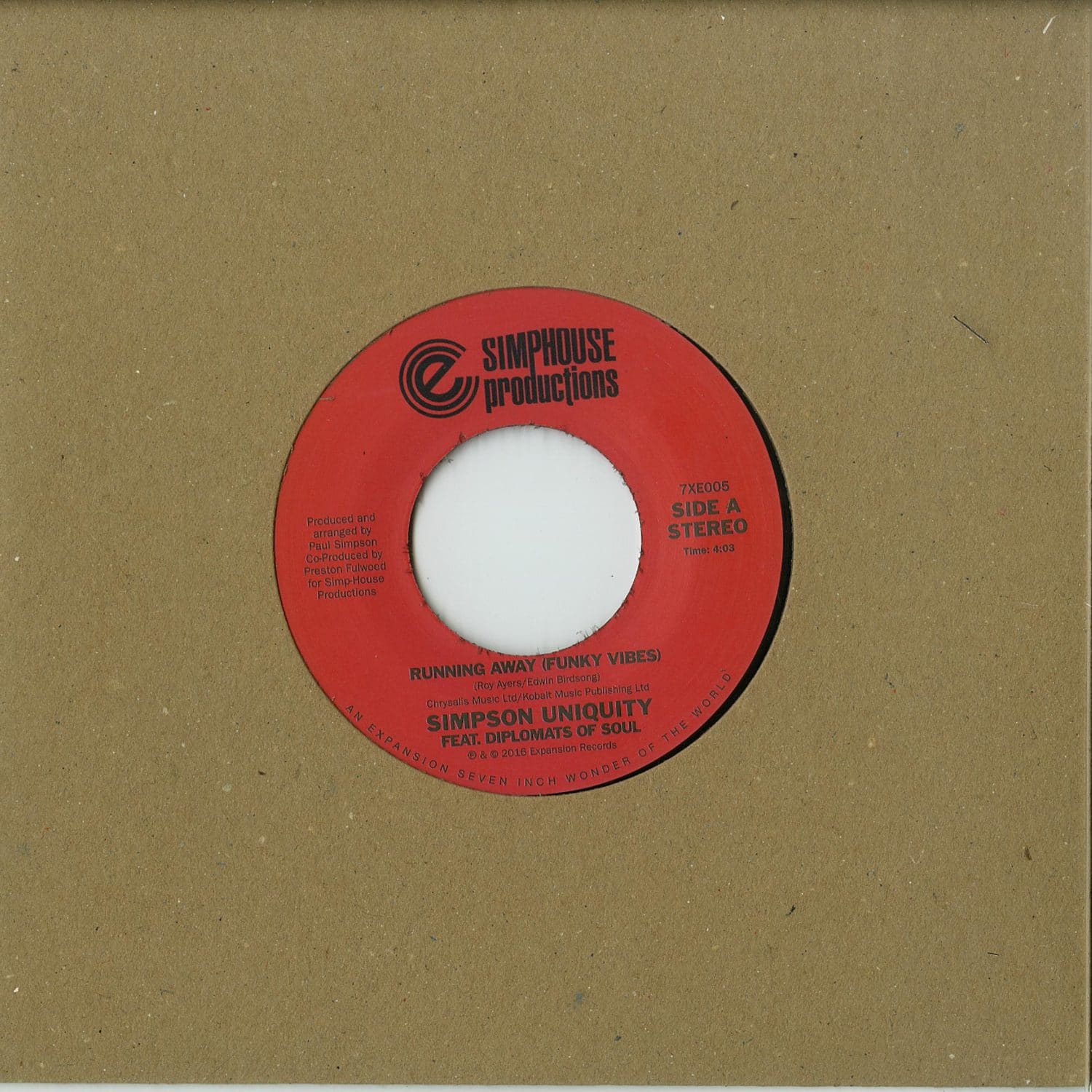 Simpson Uniquity - RUNNING AWAY