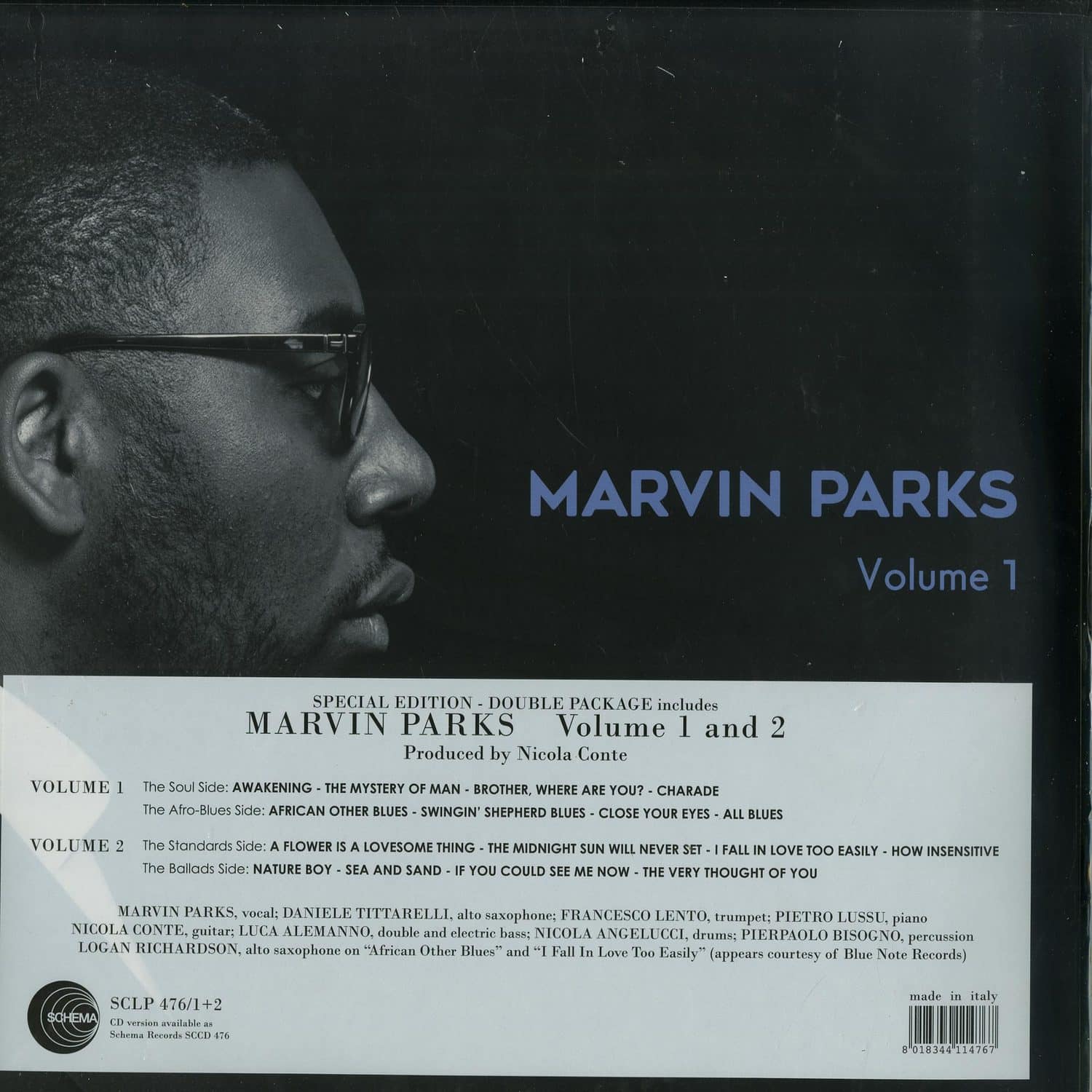 Marvin Parks - MARVIN PARKS VOL. 1 & 2 
