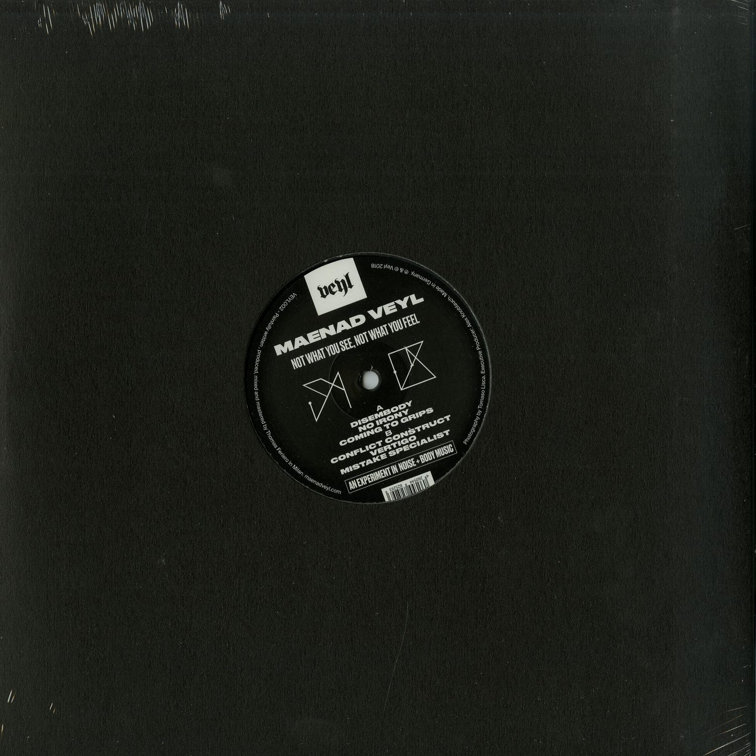 Maenad Veyl - NOT WHAT YOU SEE, NOT WHAT YOU FEEL 