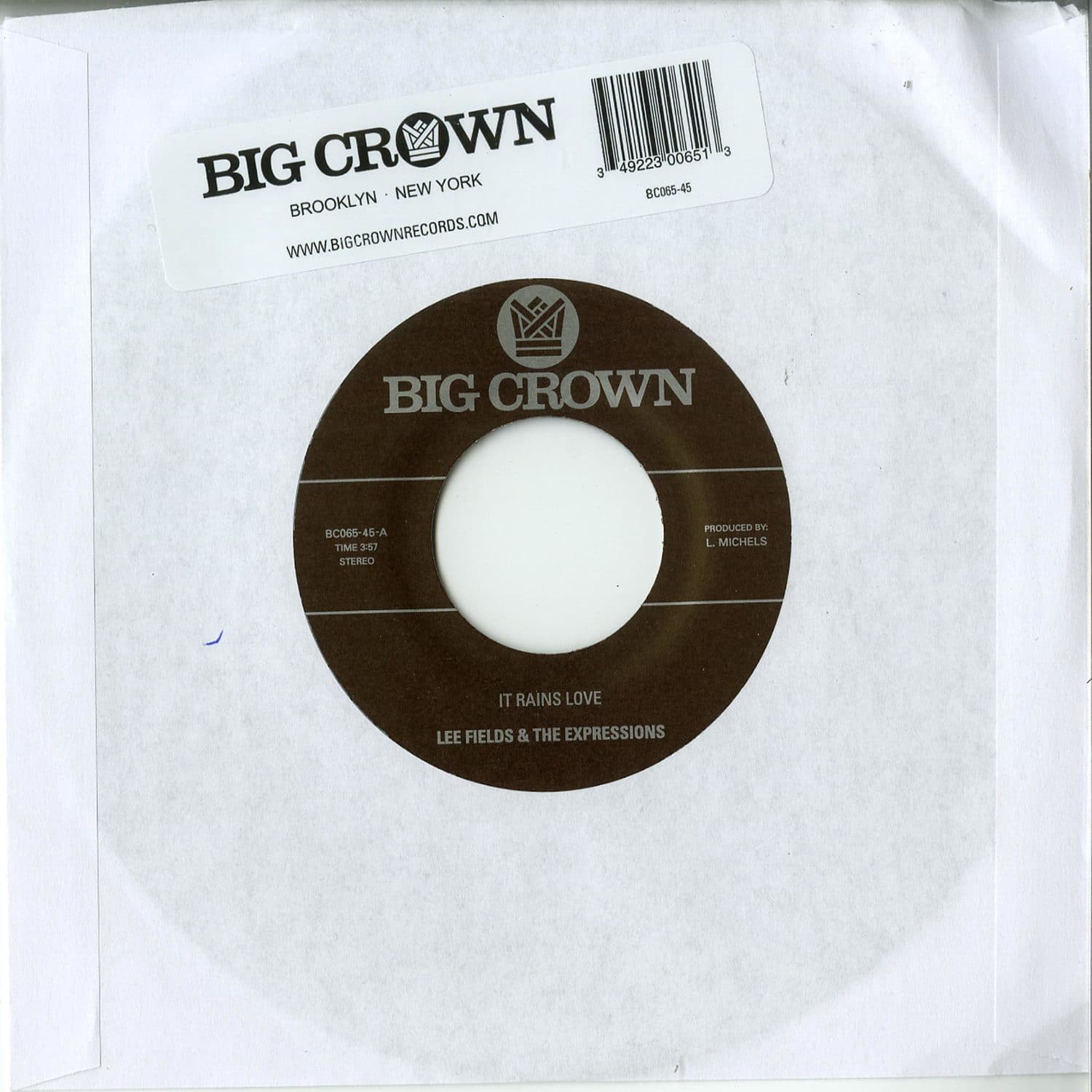 Lee Fields & The Expressions - IT RAINS LOVE / WILL I GET OFF EASY 