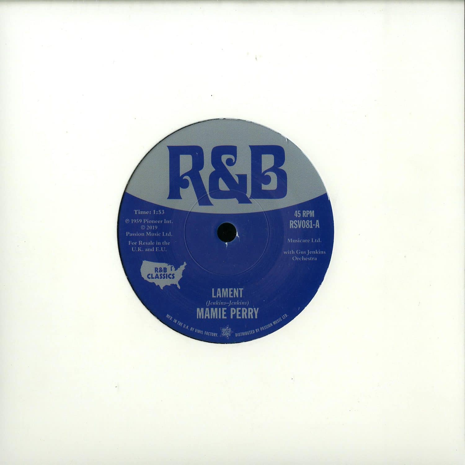 Mamie Perry / Anna Belle Caesar - LAMENT / LITTLE ANNIE 