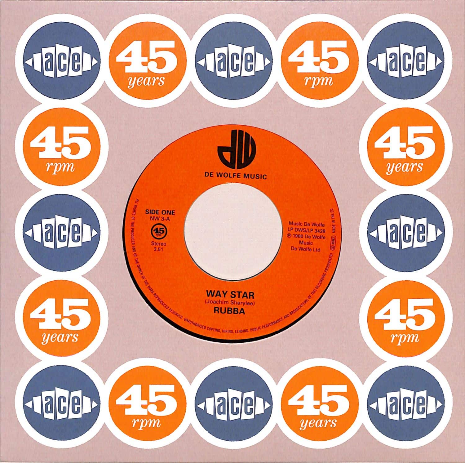 Rubba / The Roger Webb Sound - WAY STAR / MOON BIRD 