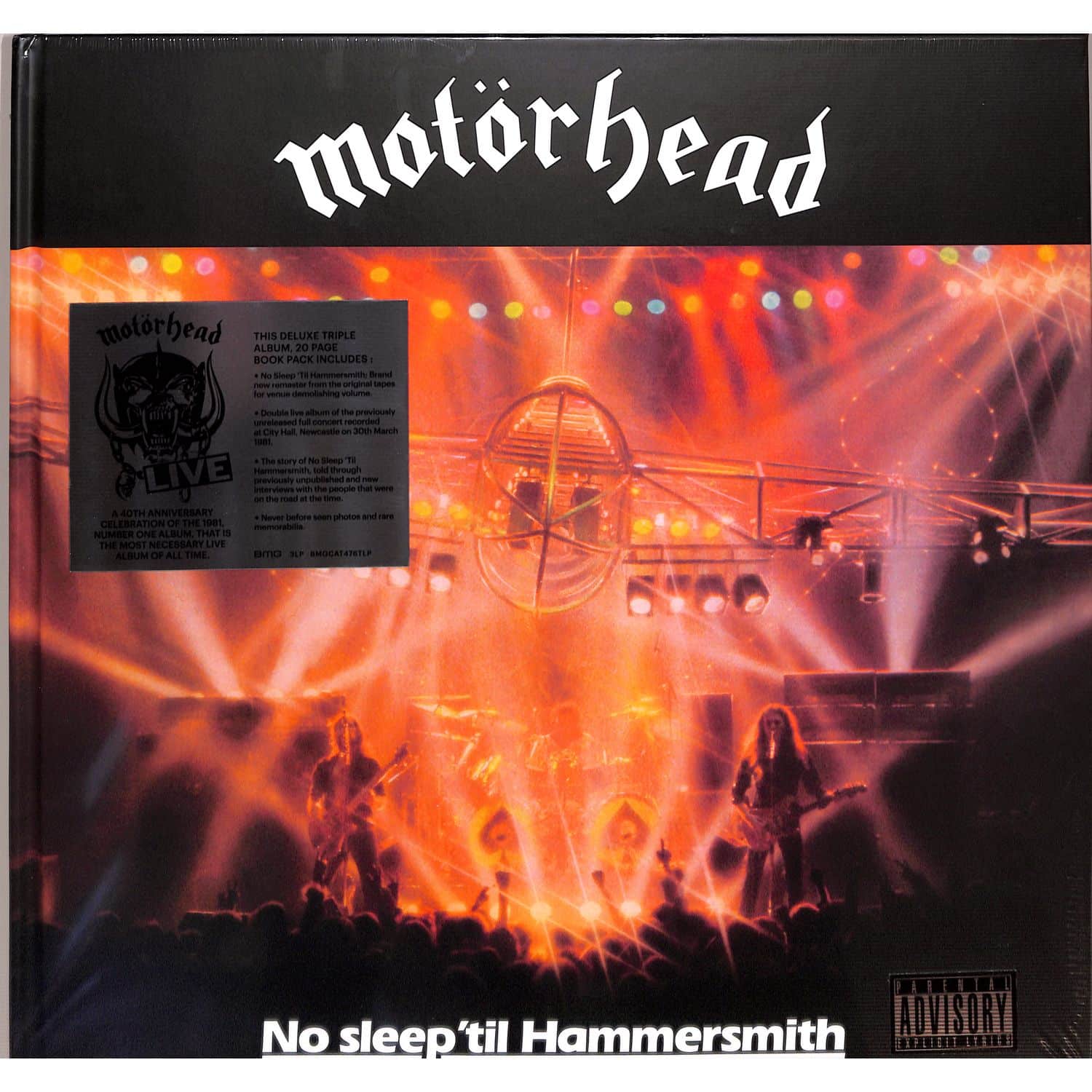 Motoerhead - NO SLEEP TIL HAMMERSMITH 