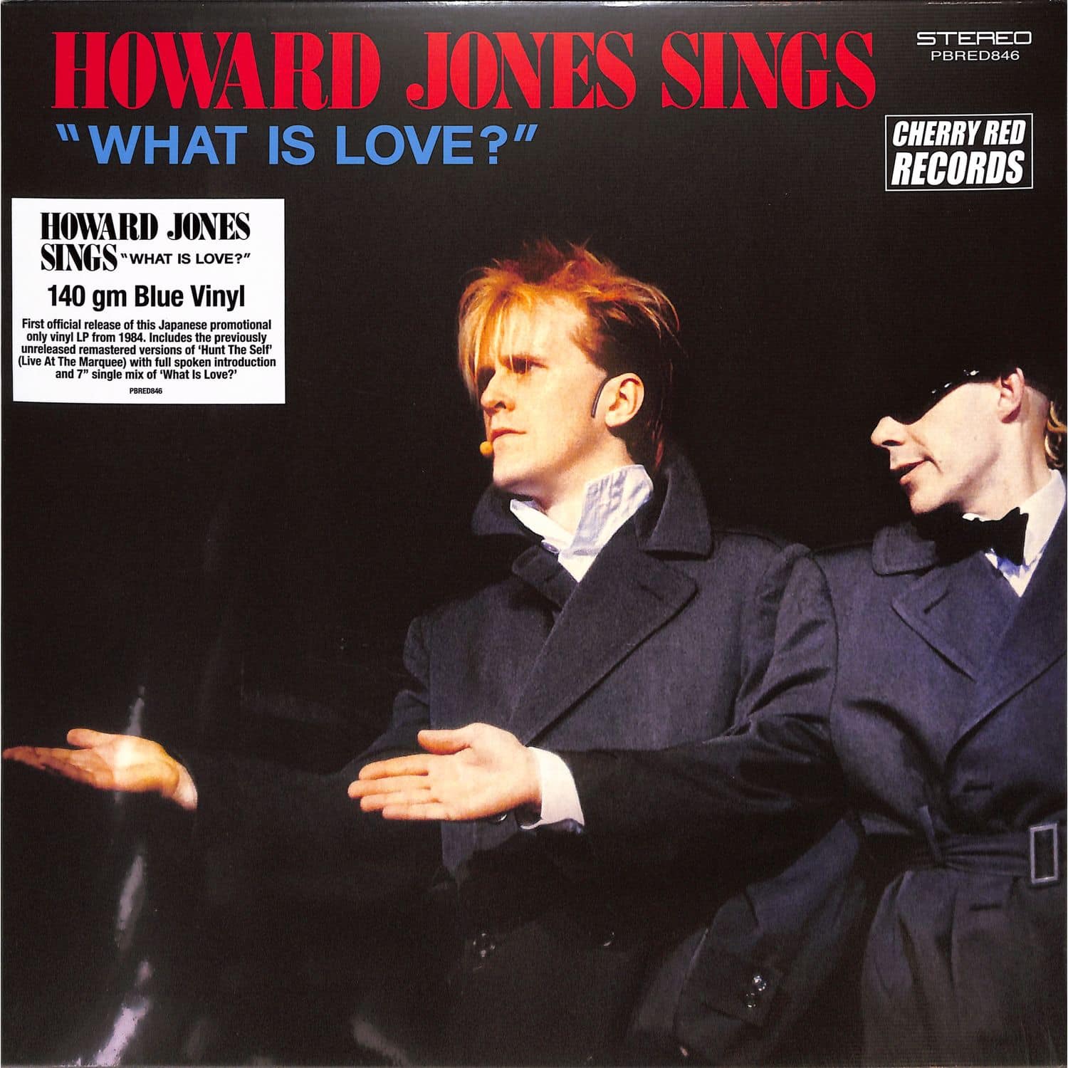 Howard Jones - SINGS WHAT IS LOVE 