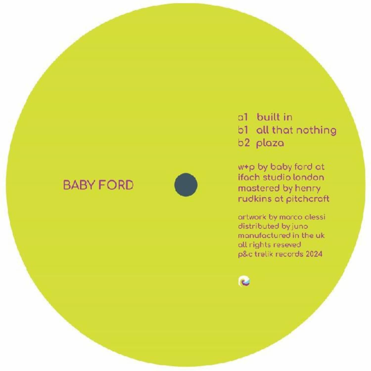 Baby Ford - BUILT IN 
