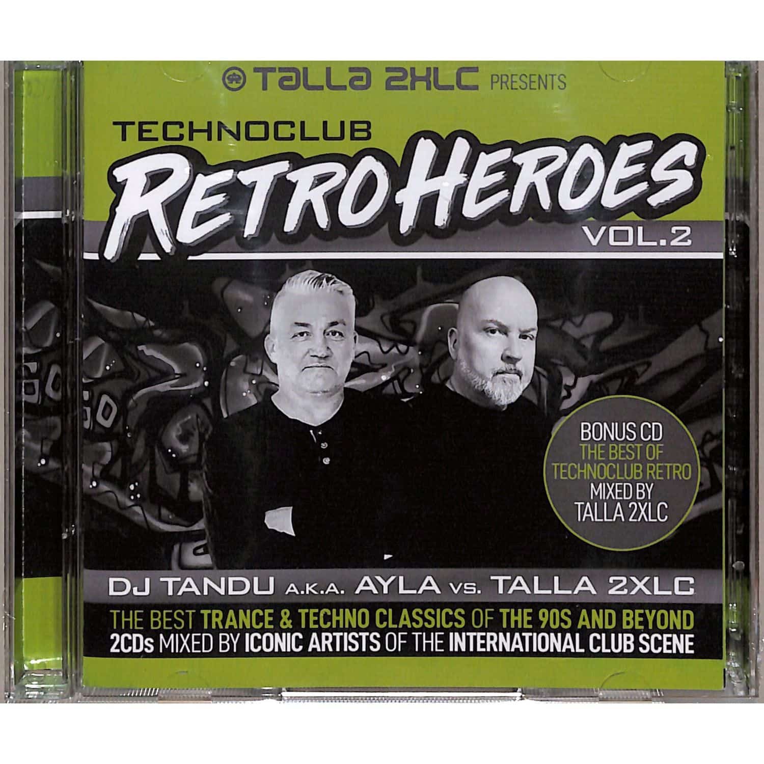 Various - TALLA 2XLC PRESENTS TECHNO CLUB RETROHEROES VOL. 2 