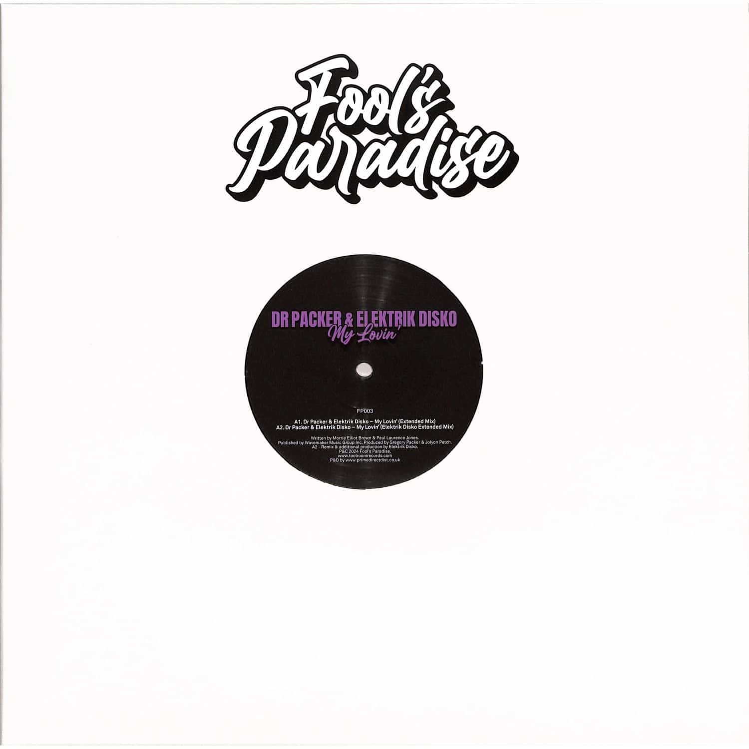 Dr Packer, Elektrik Disko, Mattei & Omich, Re-Tide, Lukas Setto - FOOLS PARADISE SAMPLER VOL. 3