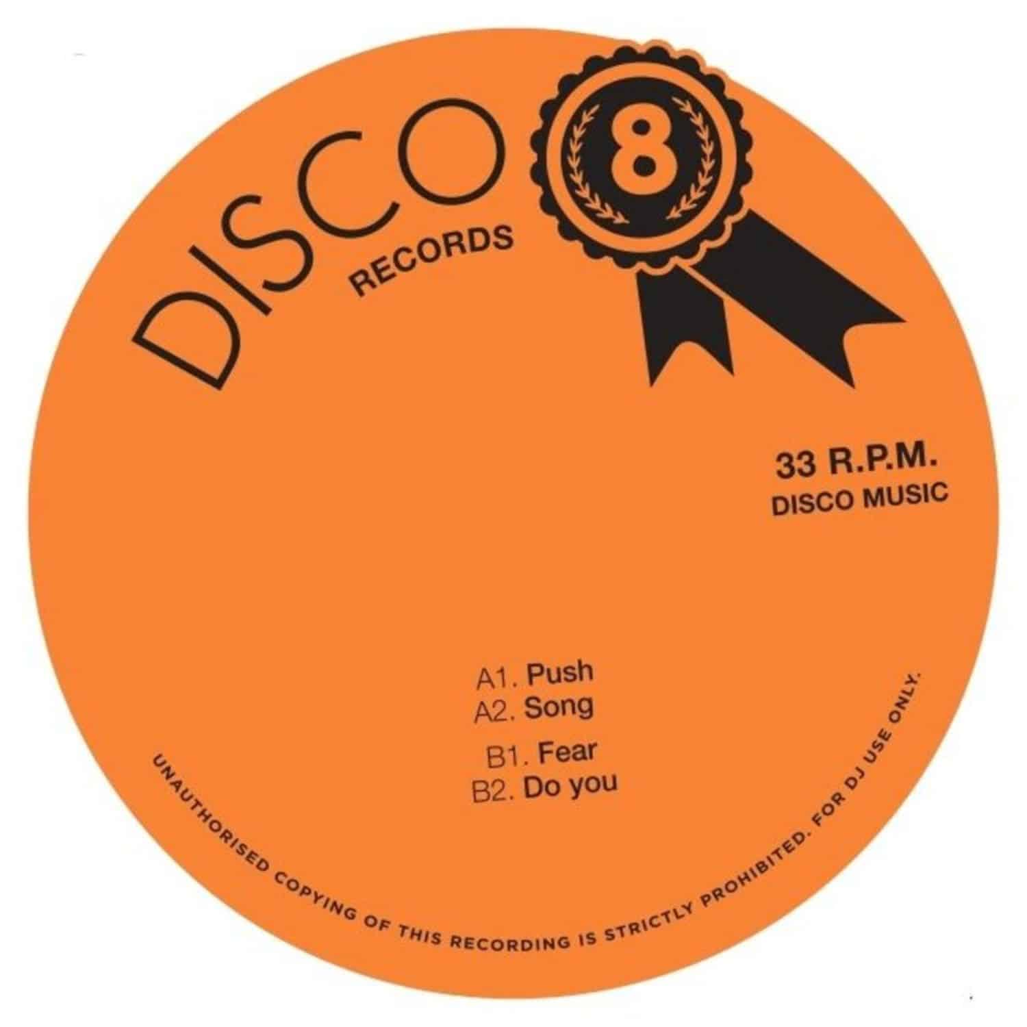 Various Artists - DISCO RECORDS #8