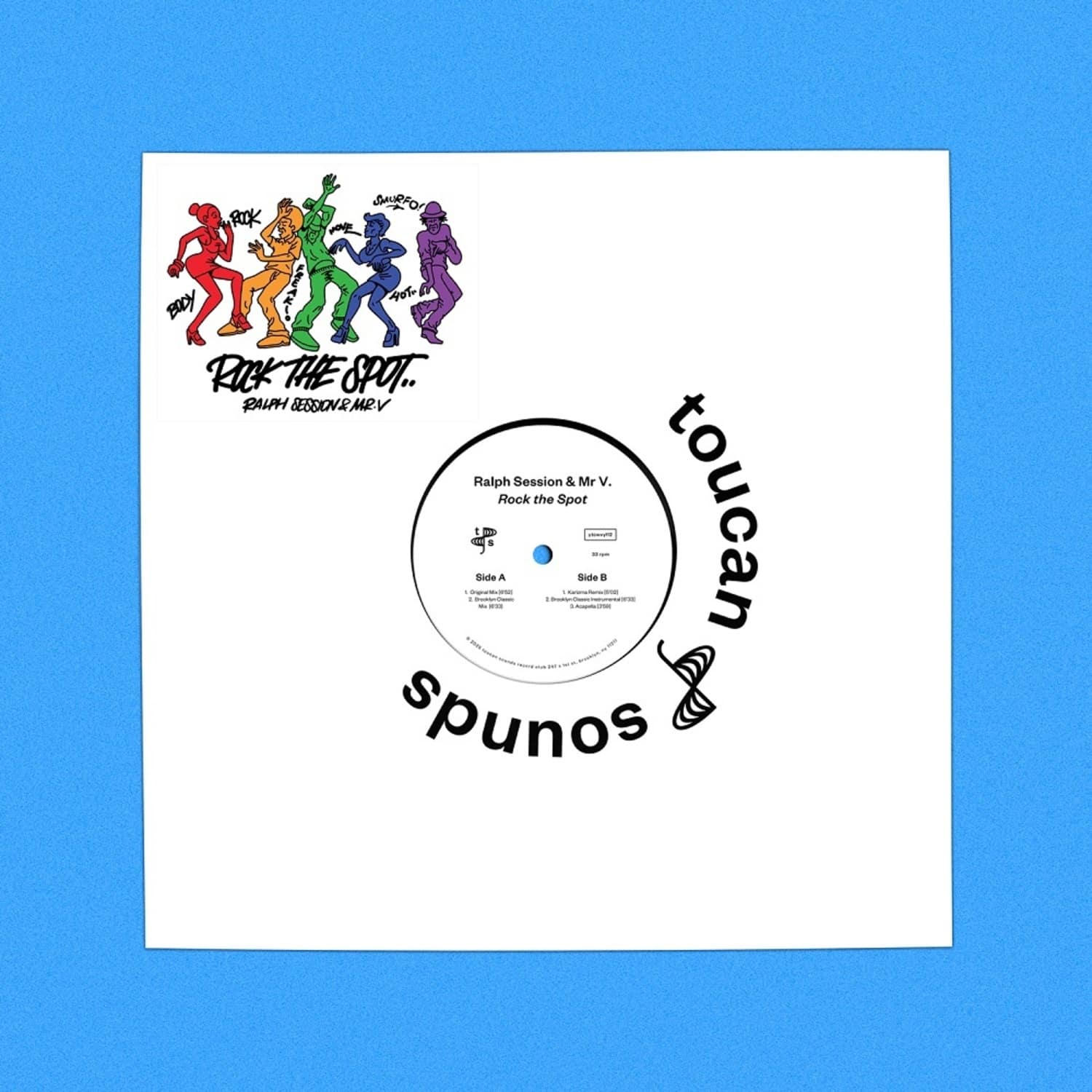 Ralph Sessions & Mr. V - ROCK THE SPOT
