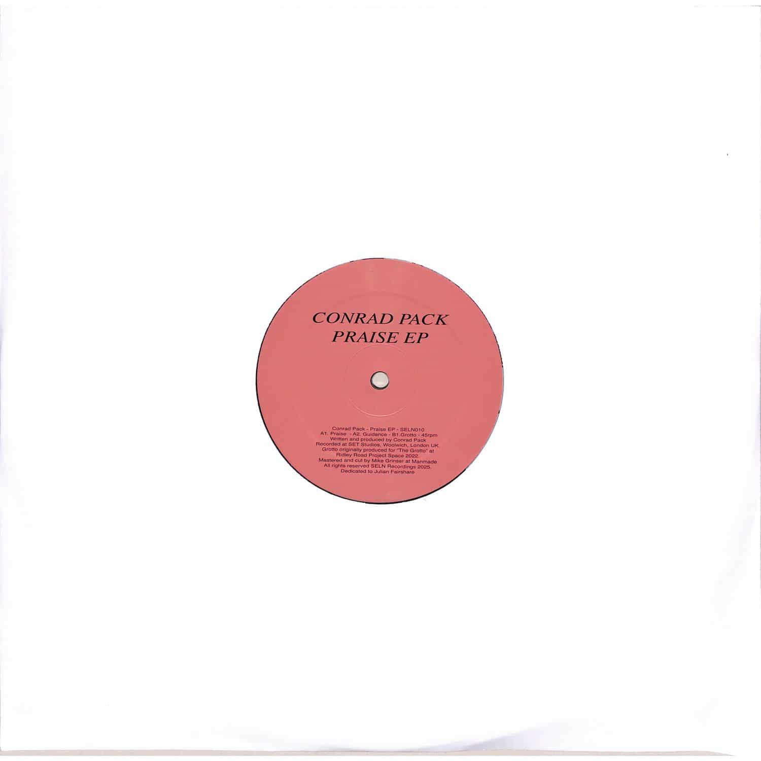 Conrad Pack - PRAISE EP