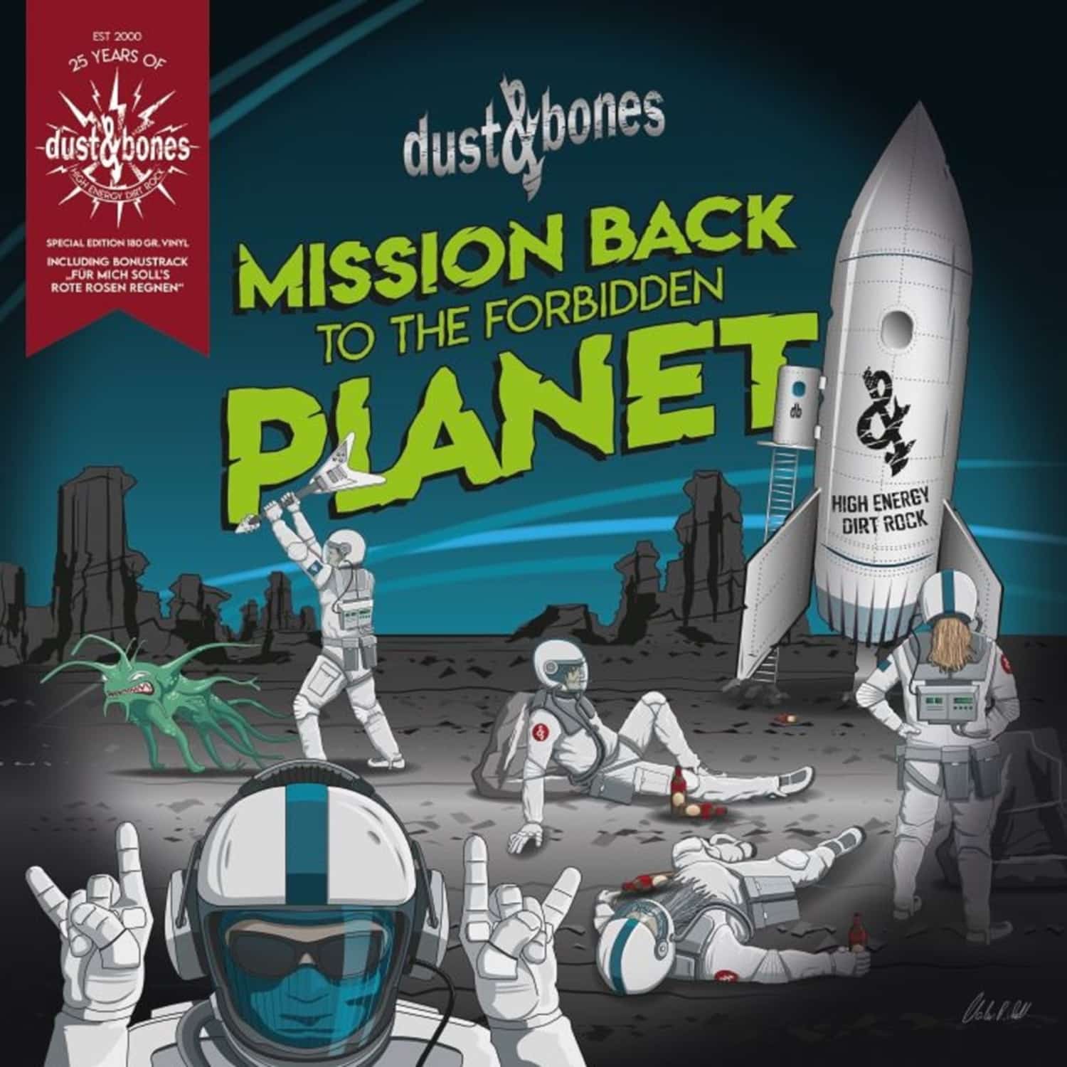 Dust & Bones - MISSION BACK TO THE FORBIDDEN PLANET 