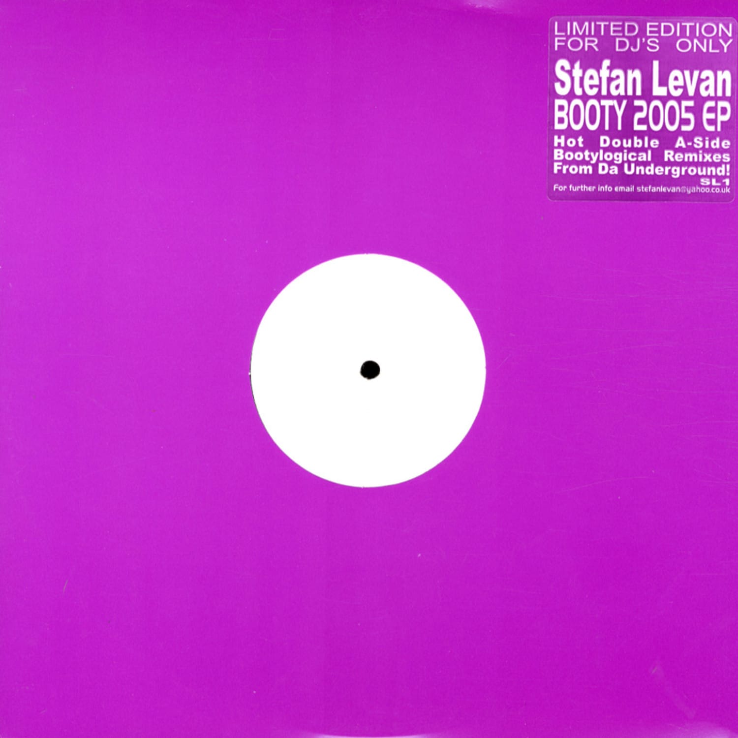Stefan Levan - Booty 2005 EP
