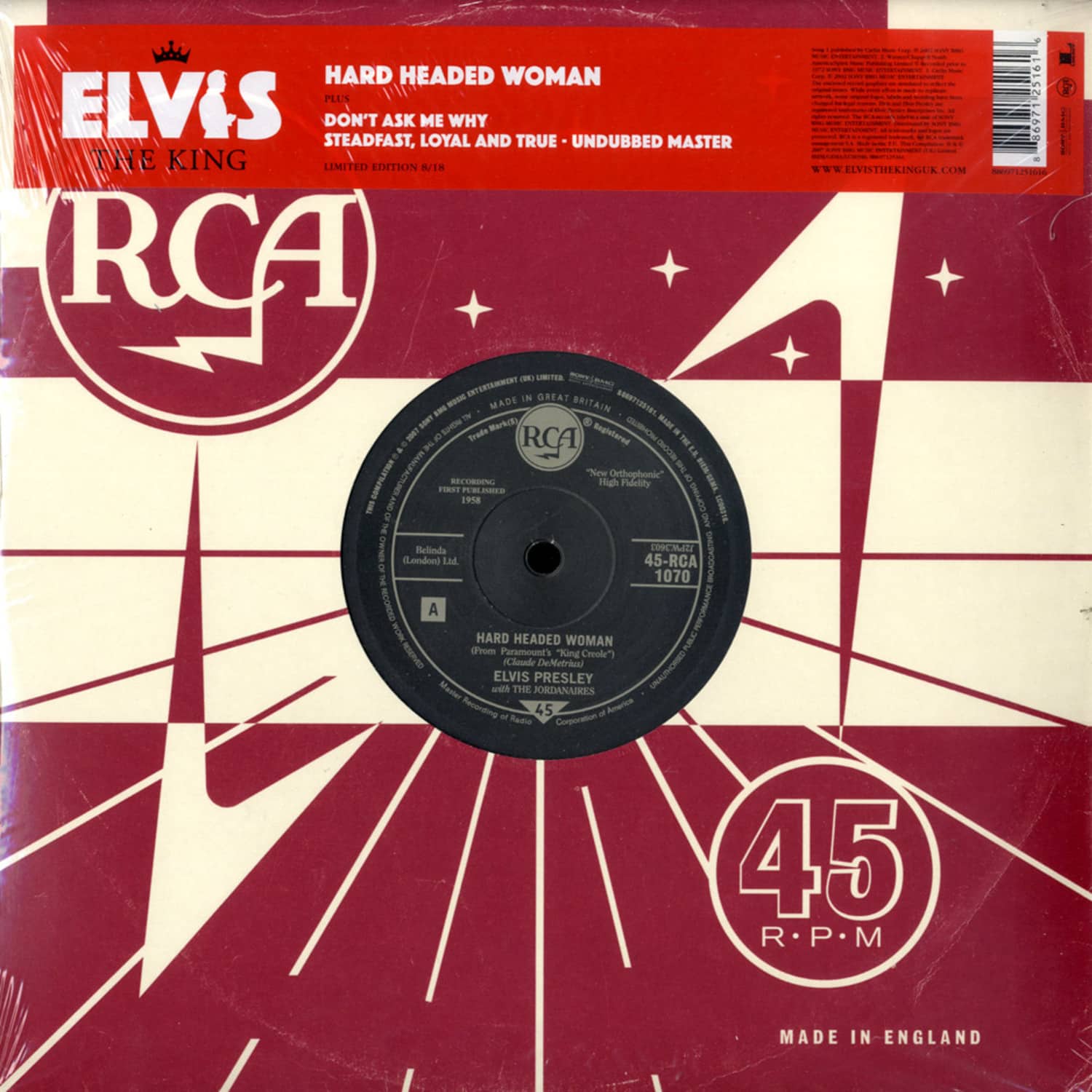 Elvis Presley - HARD HEADED WOMAN