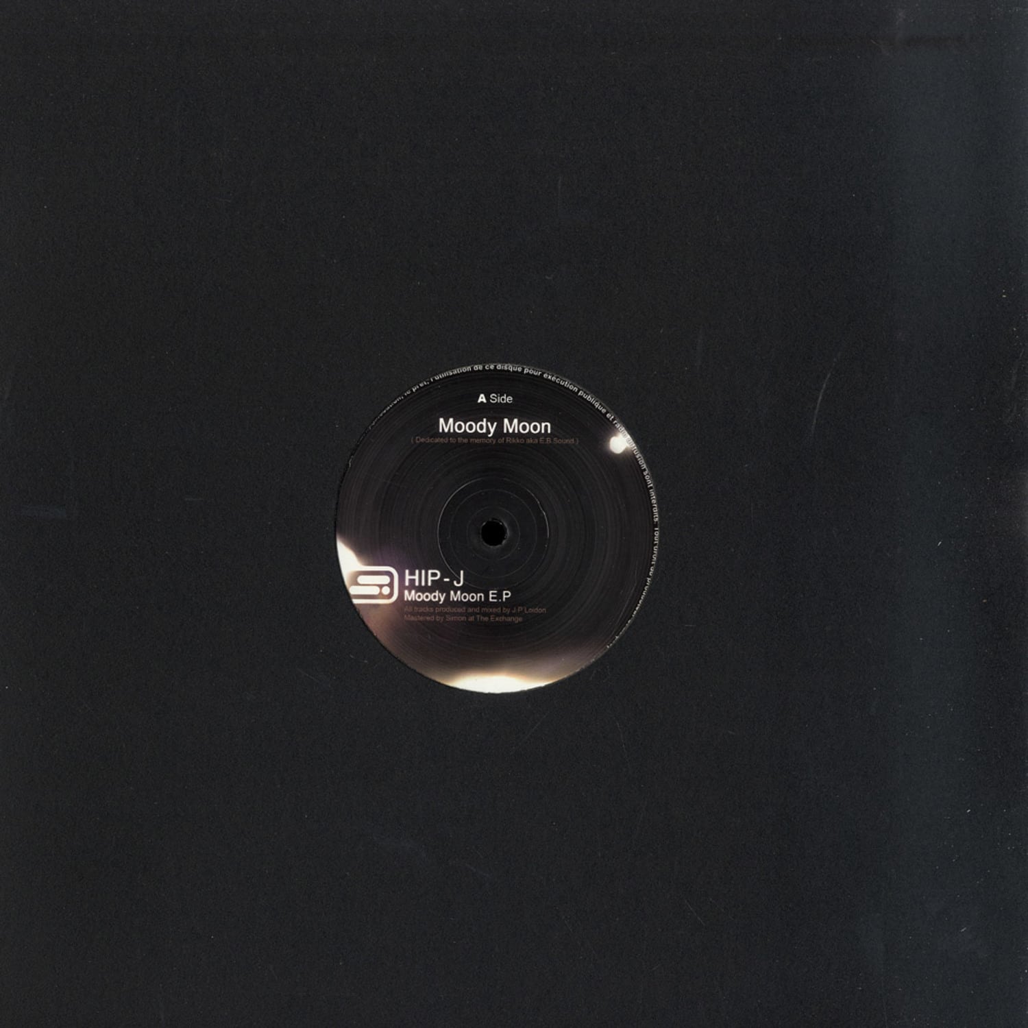 Hip-j - MOODY MOON EP