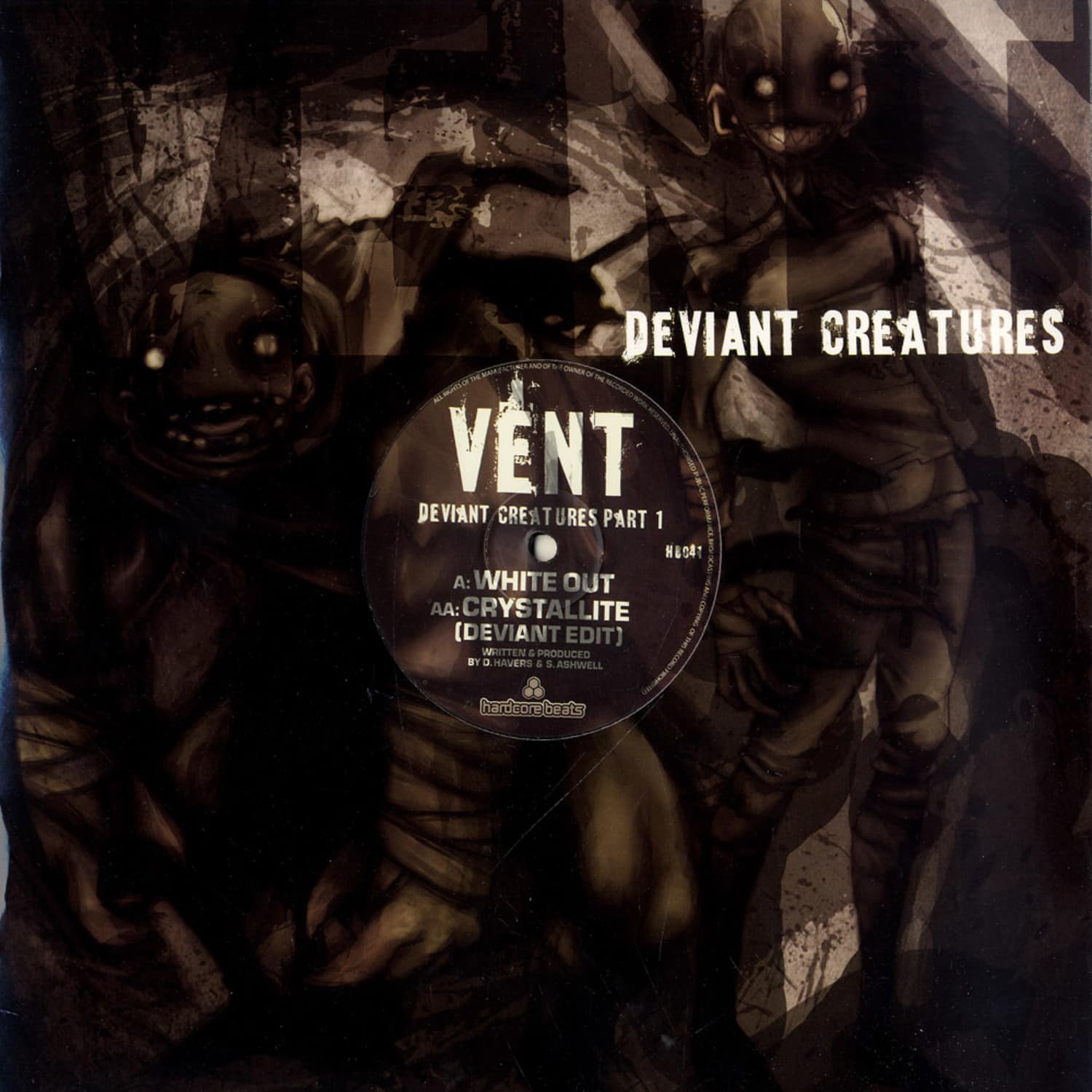 Vent - WHITE OUT / CYSTALLITE