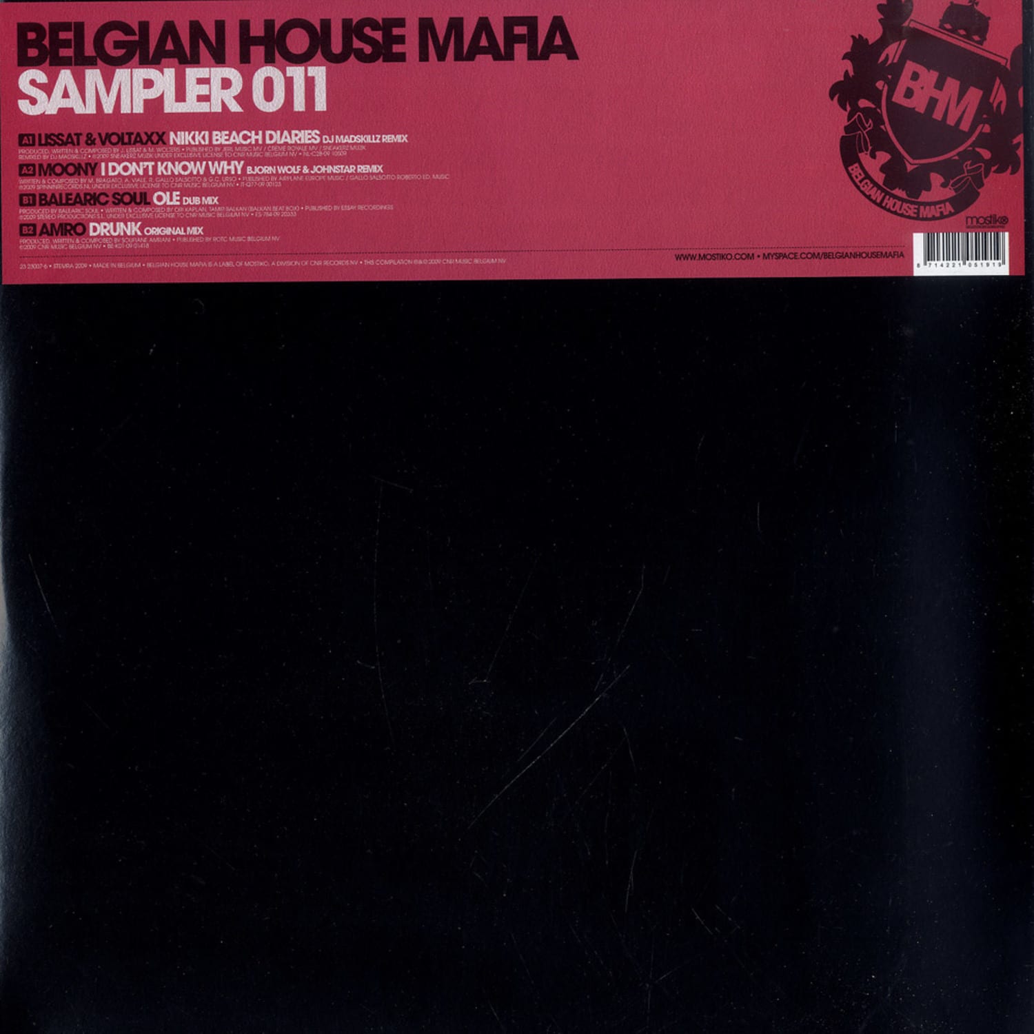 Various Artist - BELGIAN HOUSE MAFIA SAMPLER 011