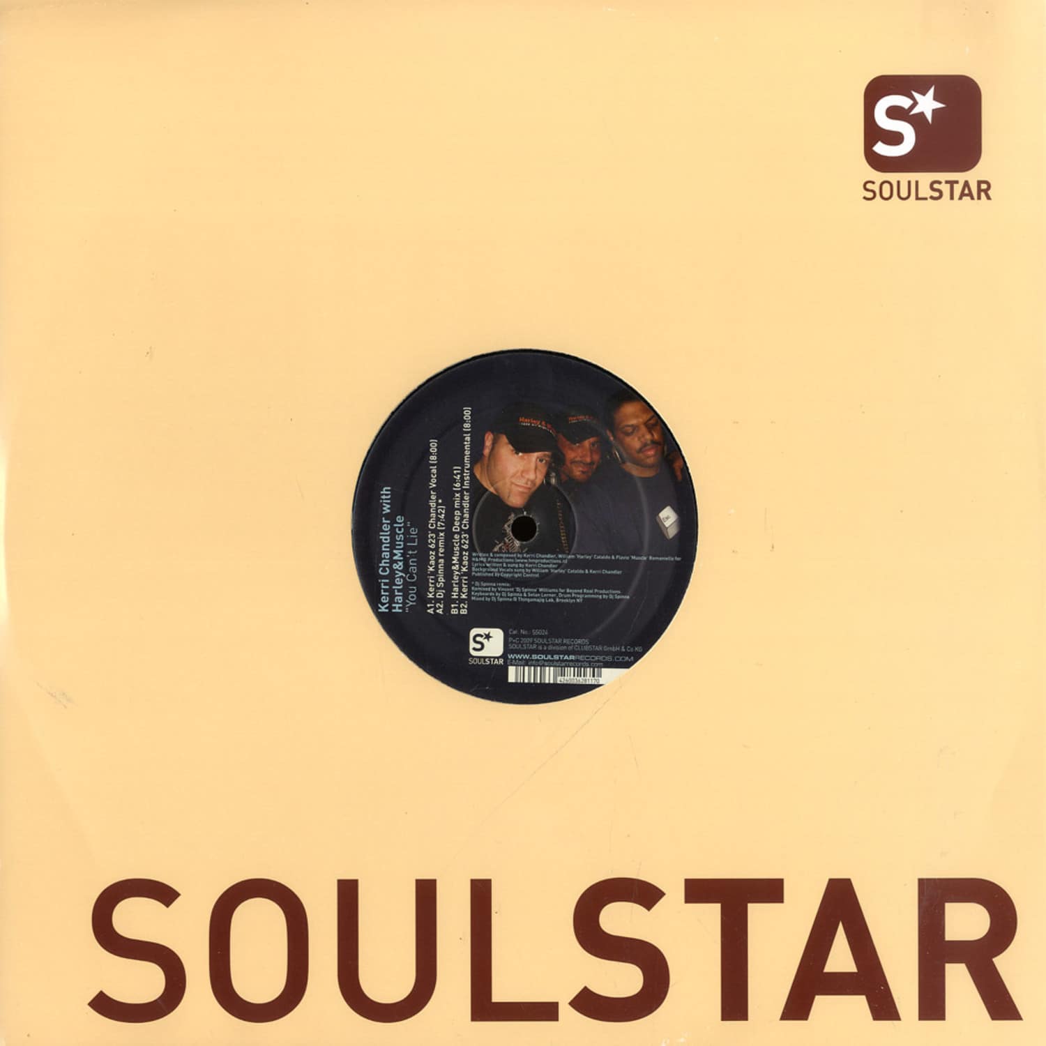 Kerri Chandler vs Harley & Muscle - YOU CANT LIE
