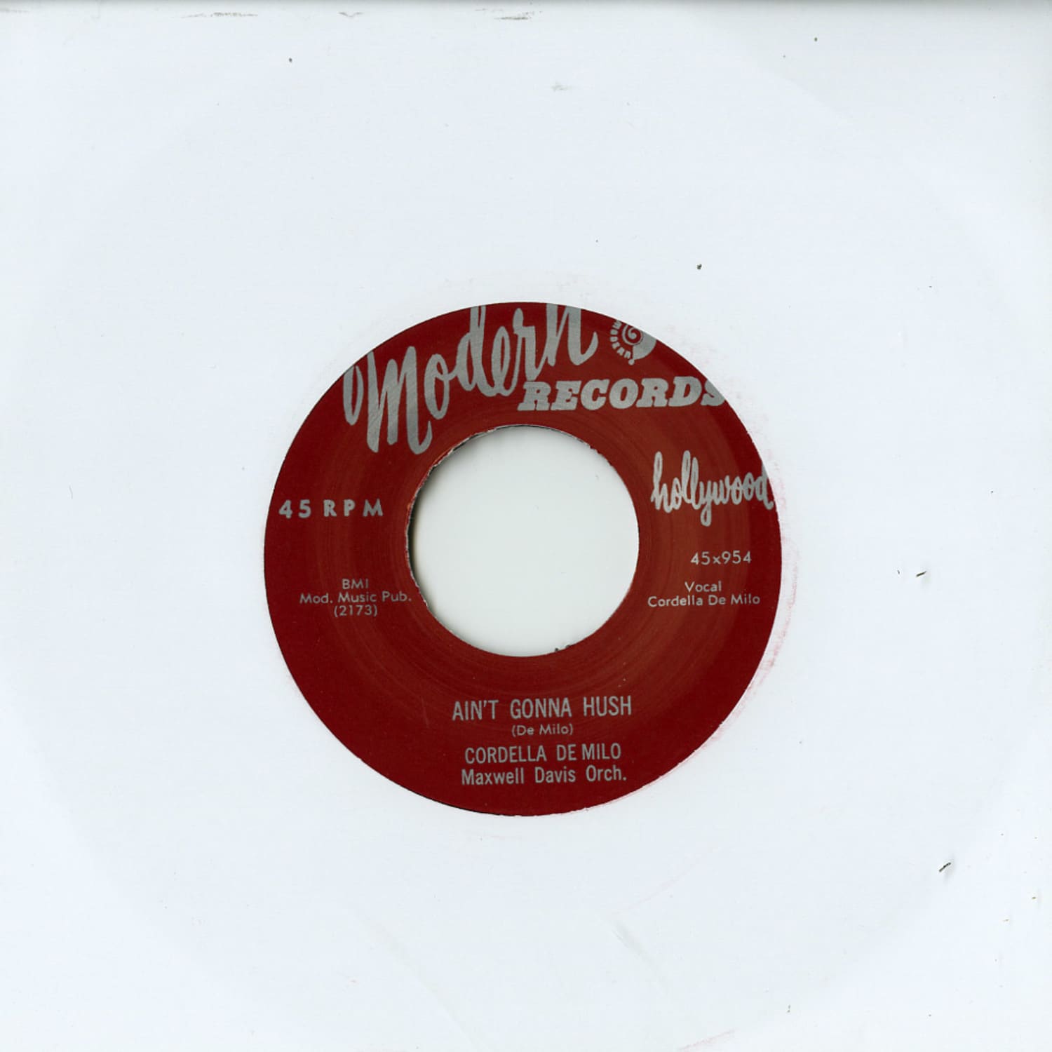 Cordella De Milo - AINT GONNA HUSH 