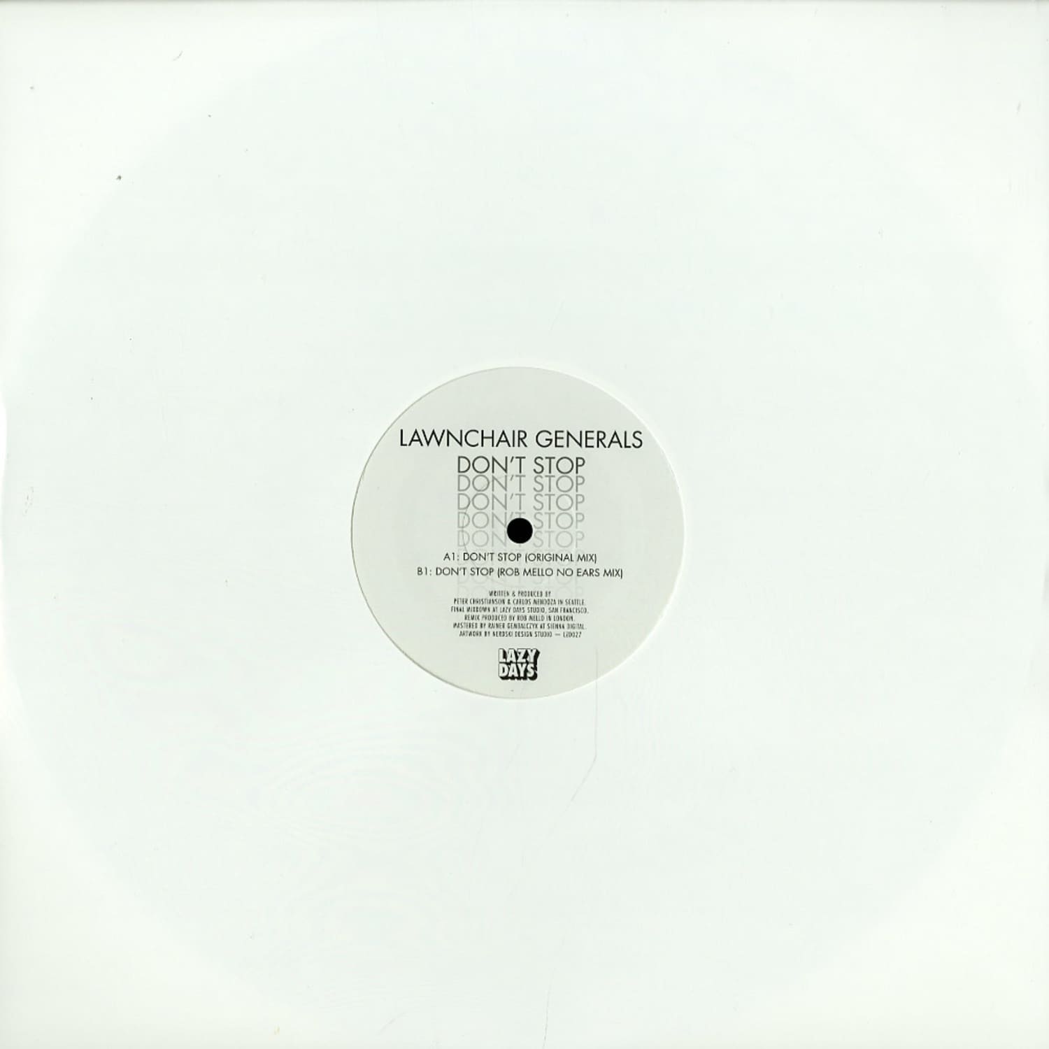 Lawnchair Generals - DONT STOP 