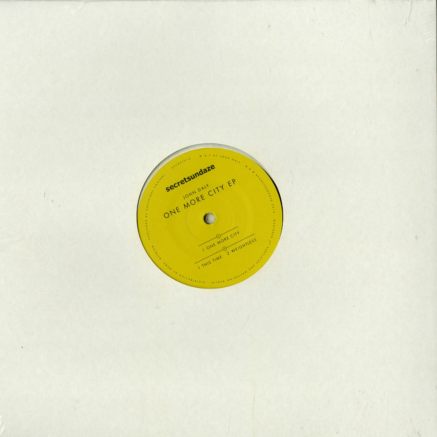 John Daly - ONE MORE CITY