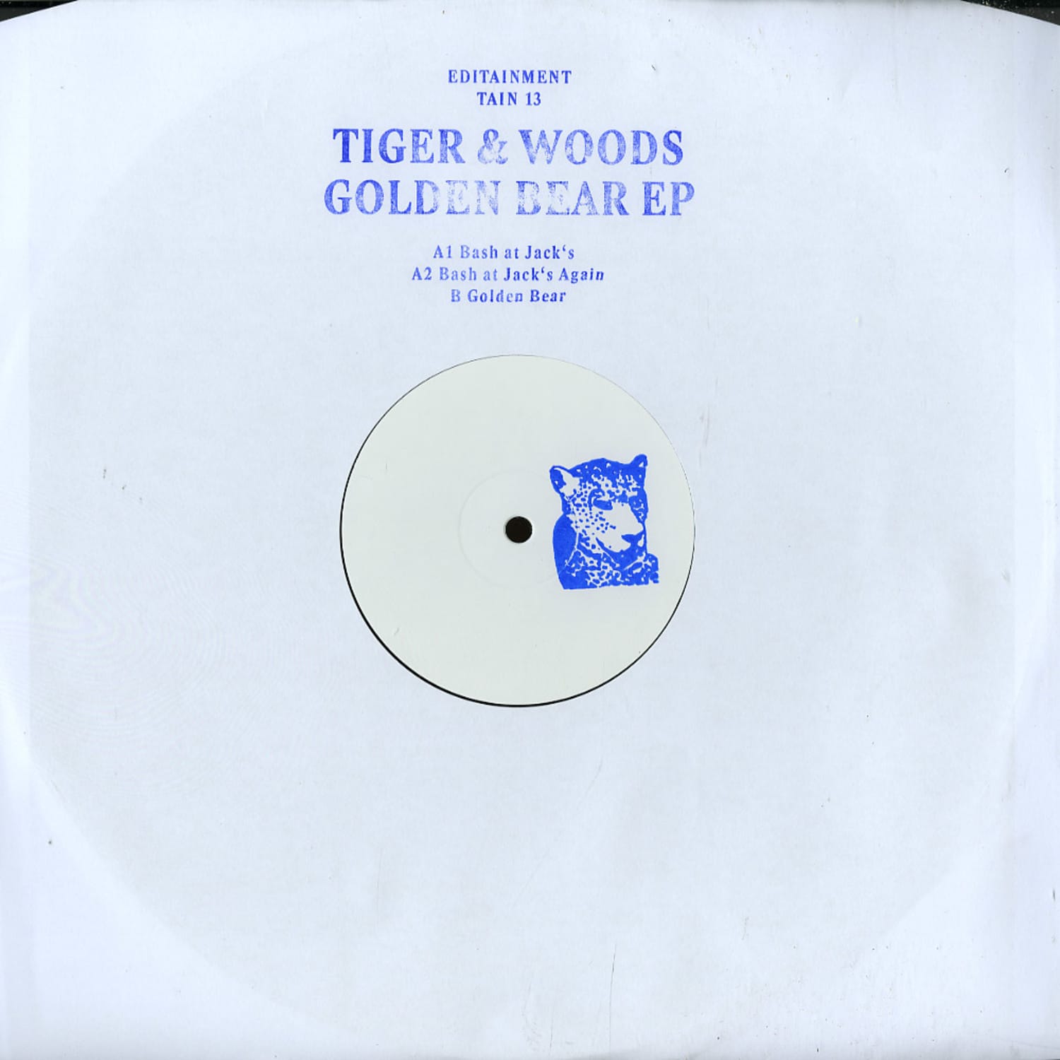 Tiger & Woods - GOLDEN BEAR EP