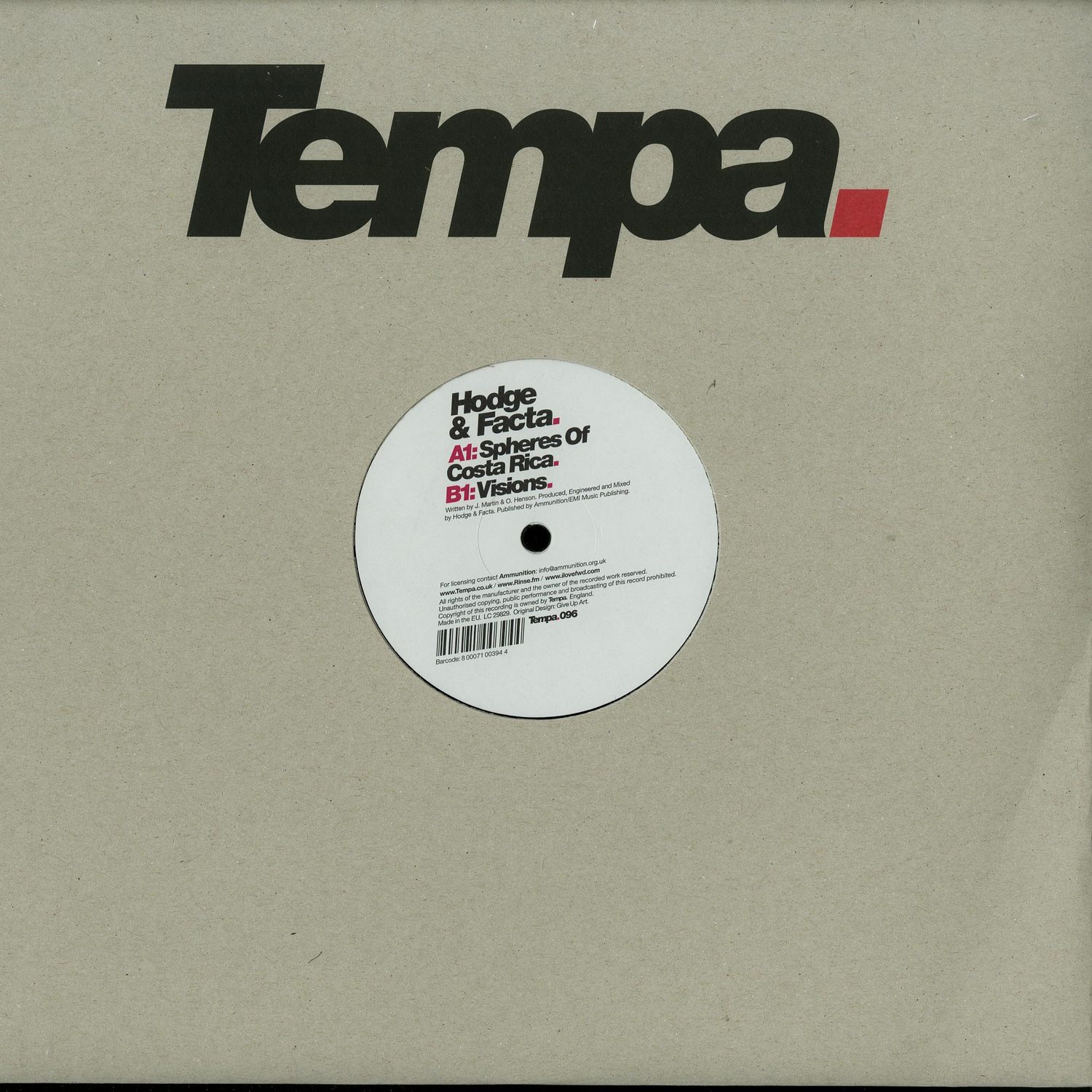 Hodge & Facta - SPHERES OF COSTA RICA / VISIONS