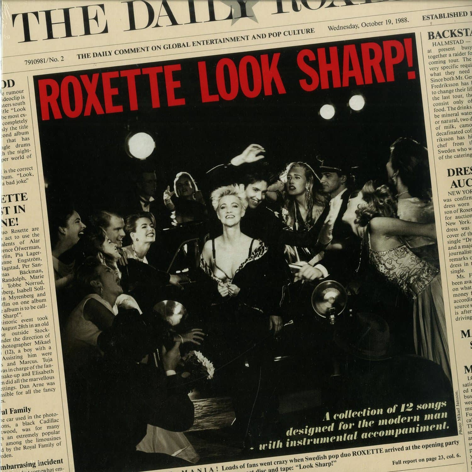 Roxette - LOOK SHARP! 