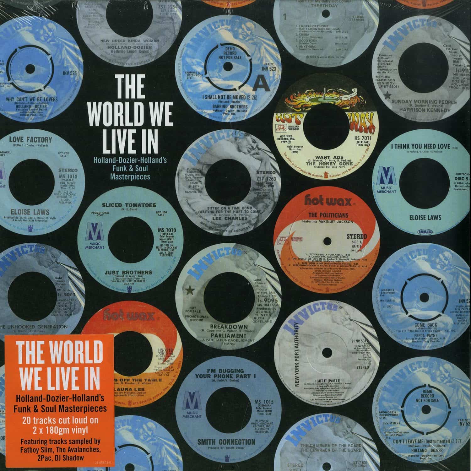 Various Artists - THE WORLD WE LIVE IN - HOLLAND-DOZIER-HOLLAND 
