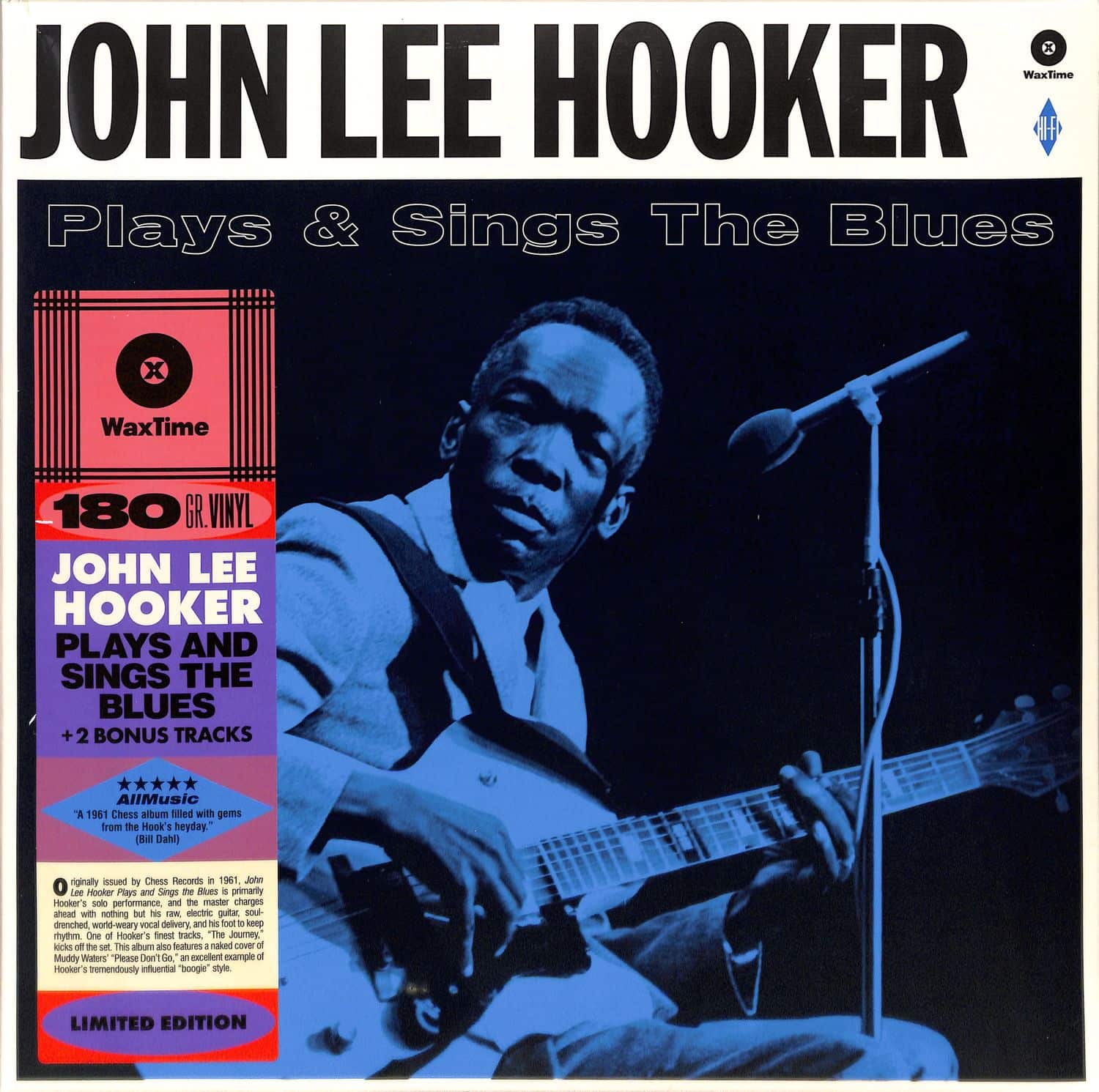 John Lee Hooker - PLAYS & SINGS THE BLUES 
